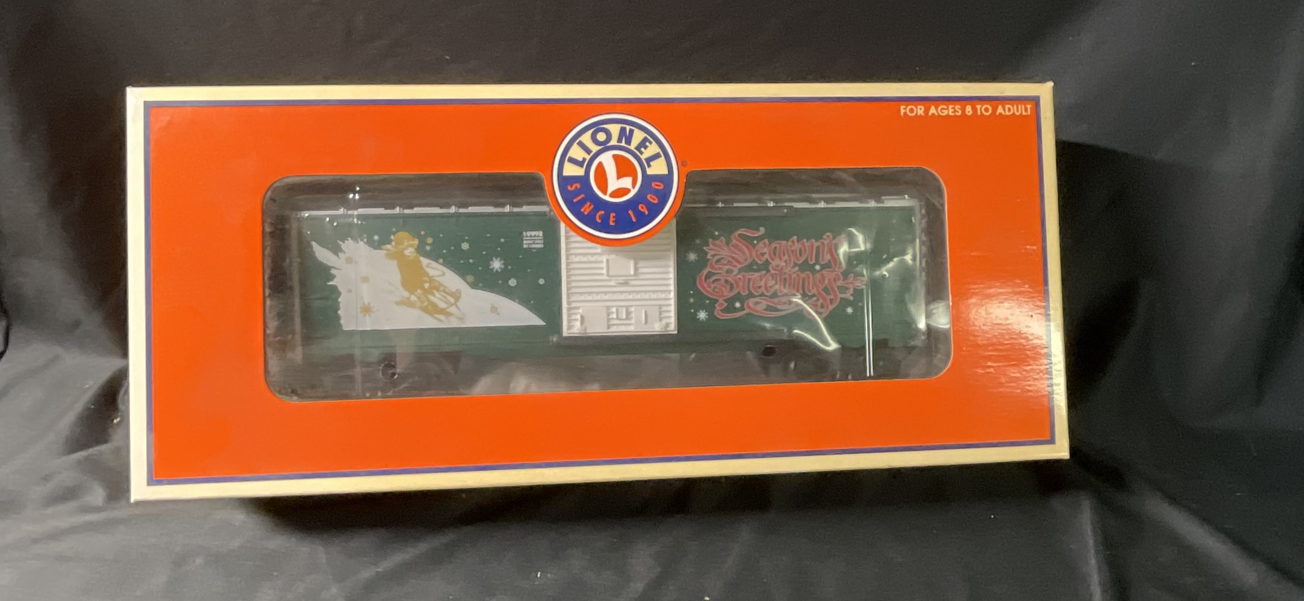 Lionel 6-19998 O-Gauge Christmas 2001 Boxcar in Original Box