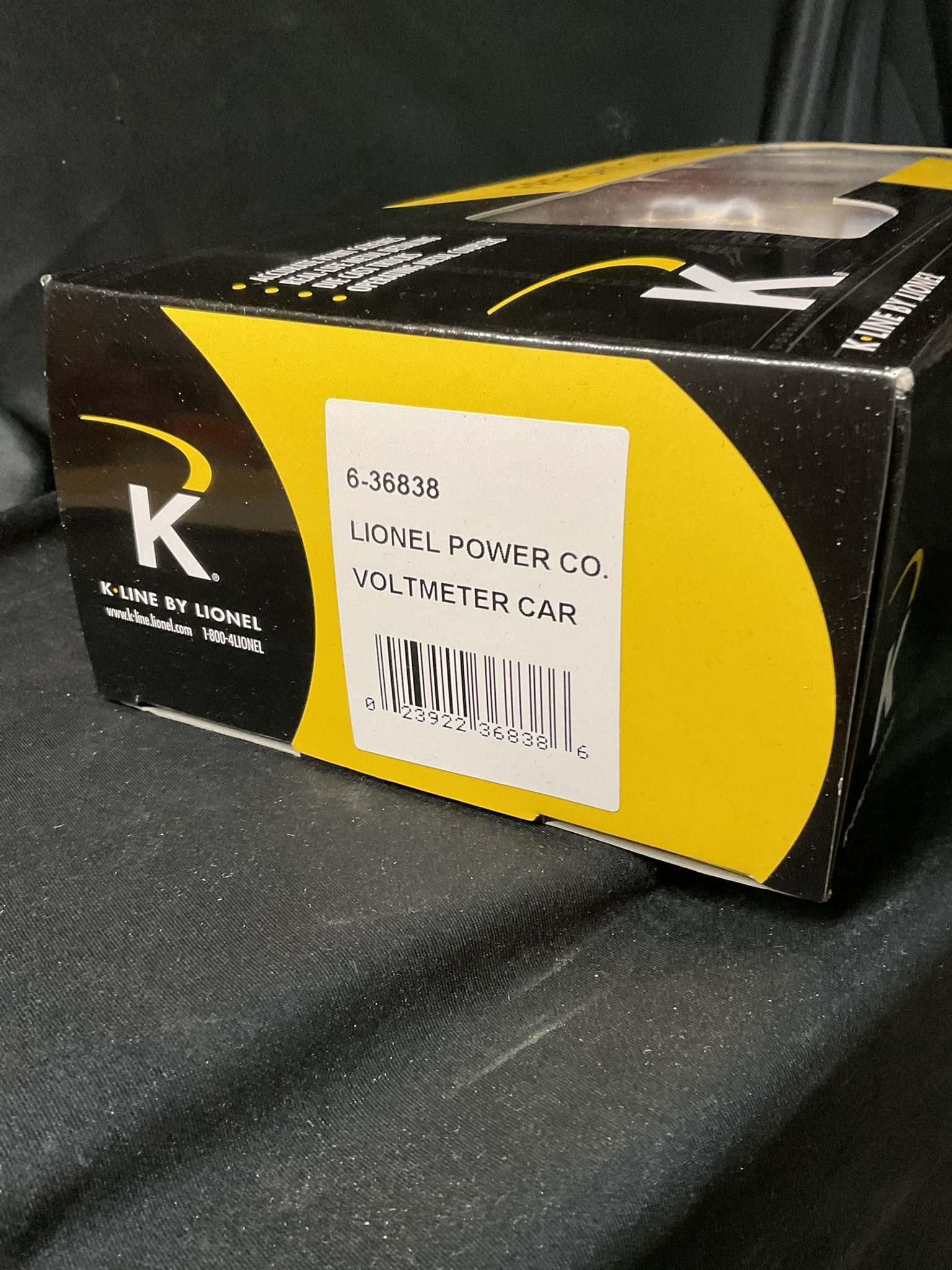 K-Line by Lionel 6-36838 Lionel Power Company Operating Voltmeter Car