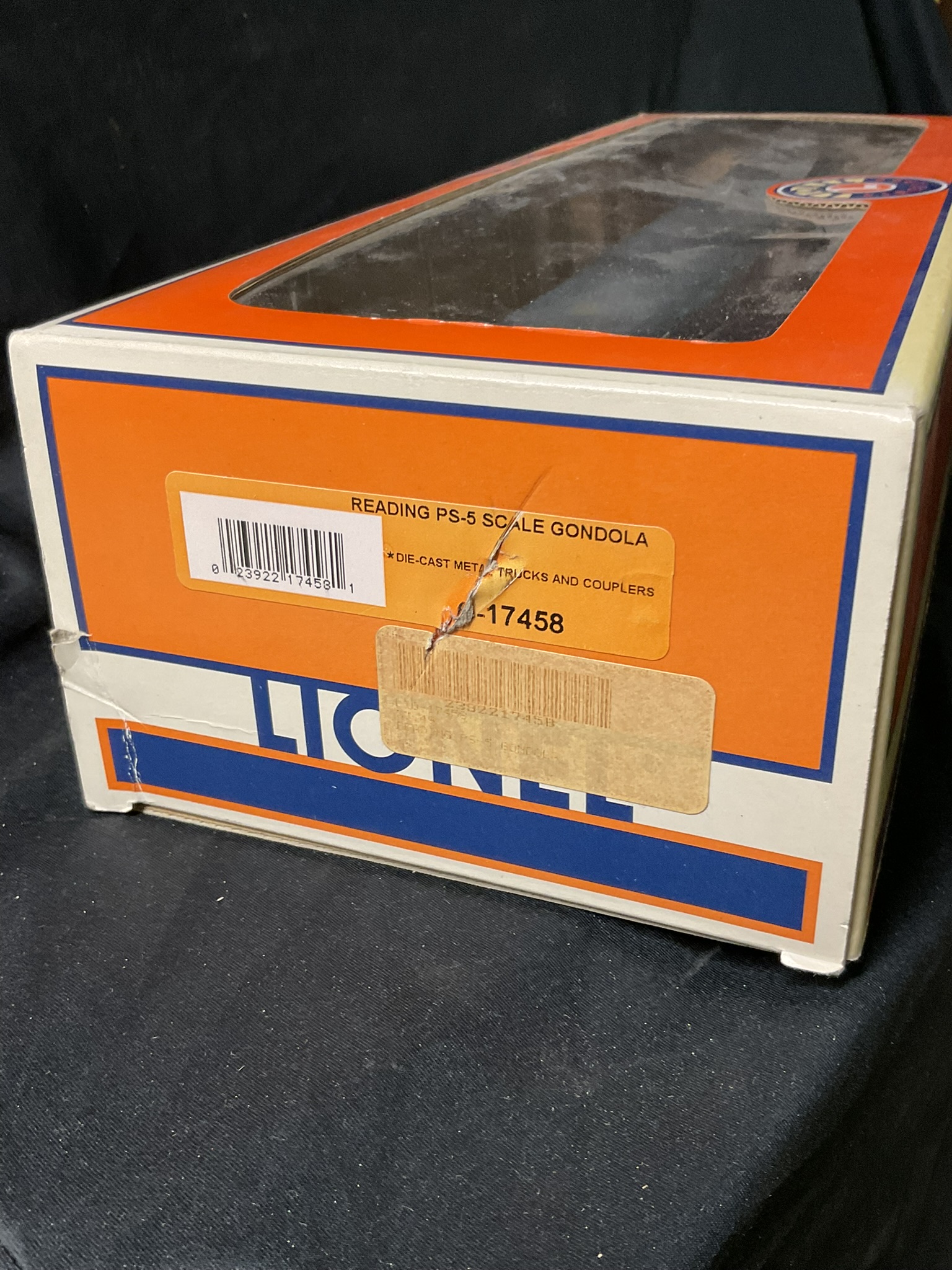 Lionel 6-17458 Reading PS-5 Scale Gondola