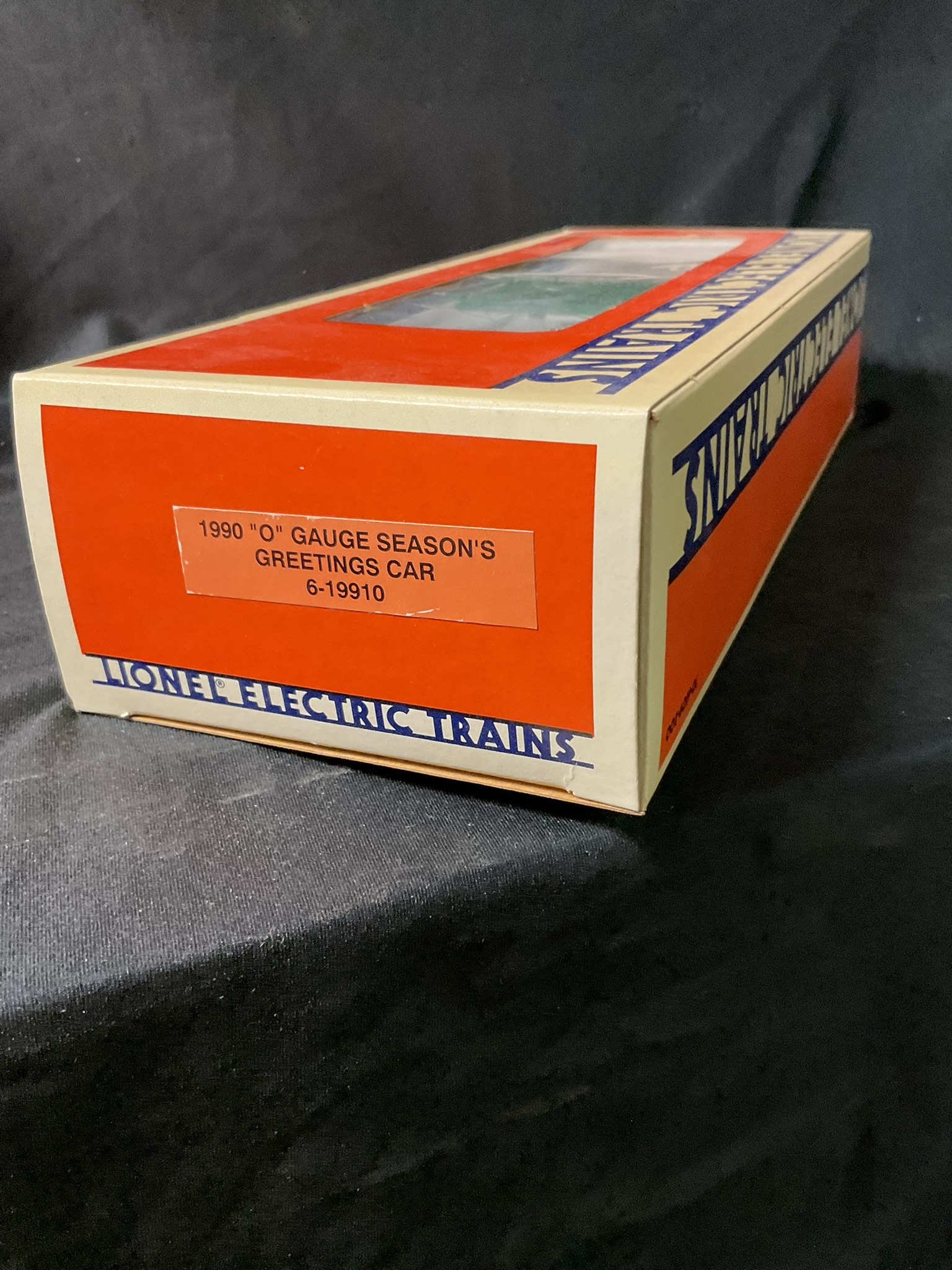 Lionel 6-19910 1990 O Gauge Season's Greetings Boxcar