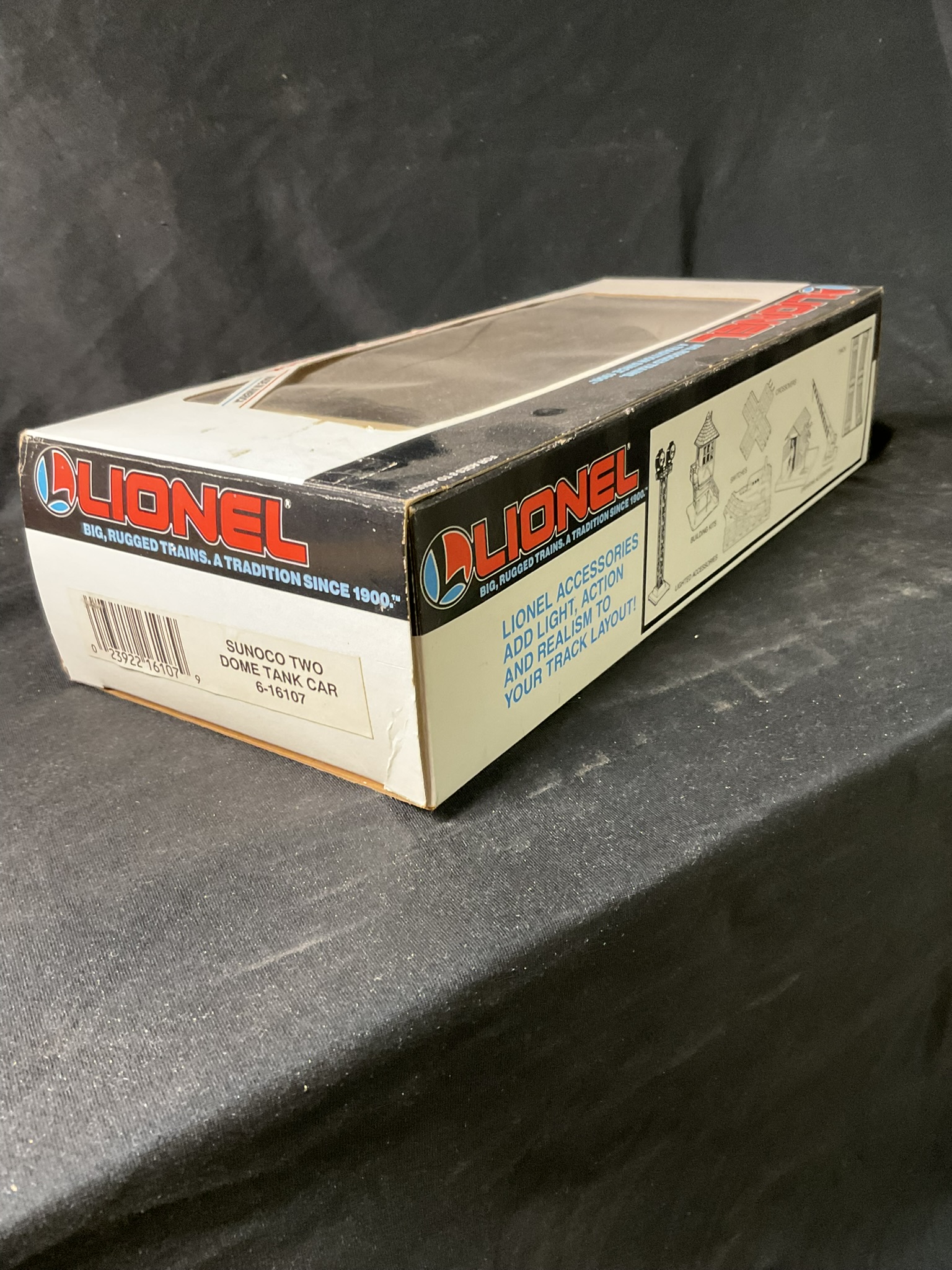 Lionel O Gauge Sunoco Two-Dome Tank Car 6-16107