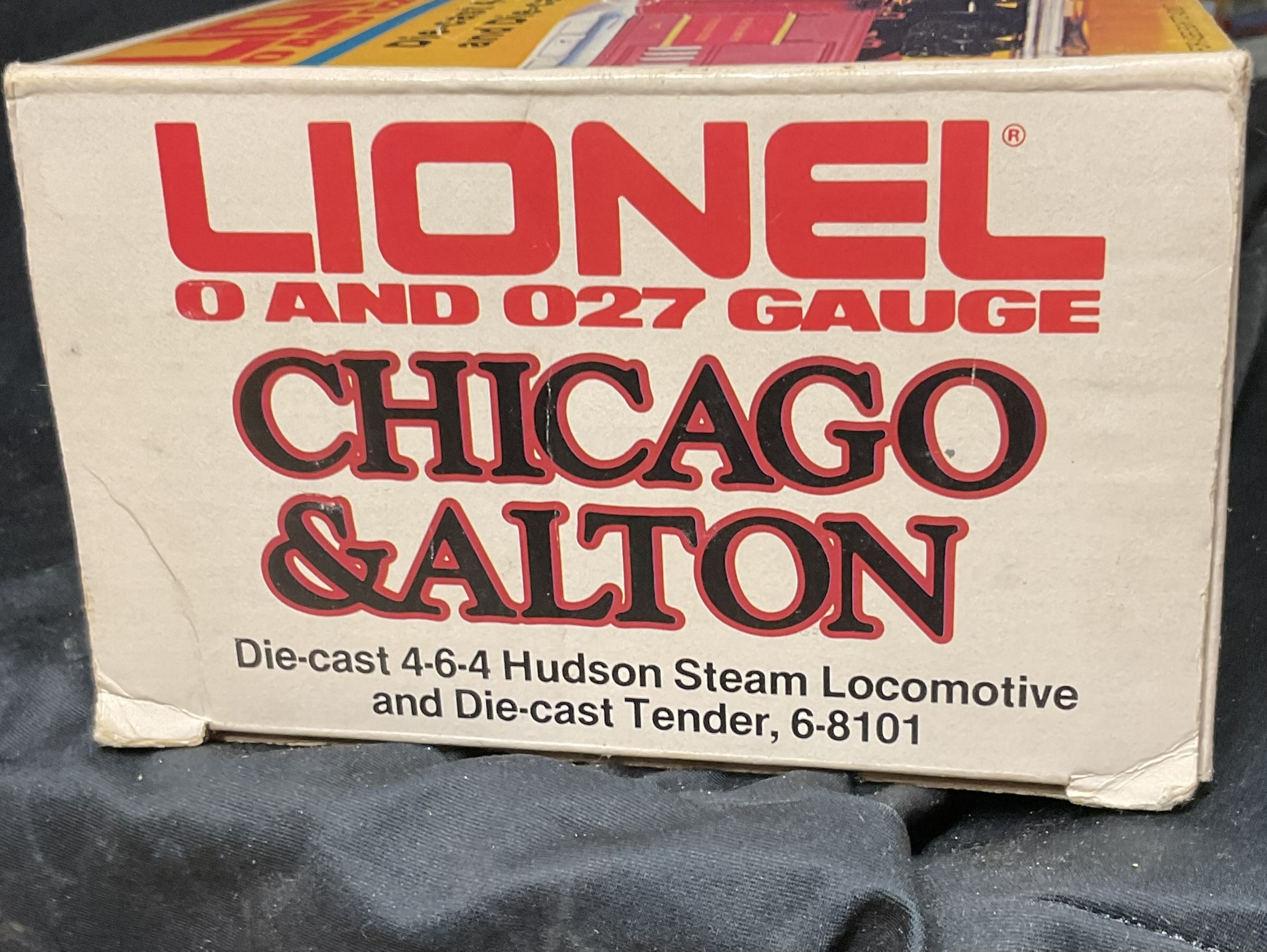 Lionel 6-8101 Chicago and Alton 4-6-4 Hudson Steam Locomotive and Tender