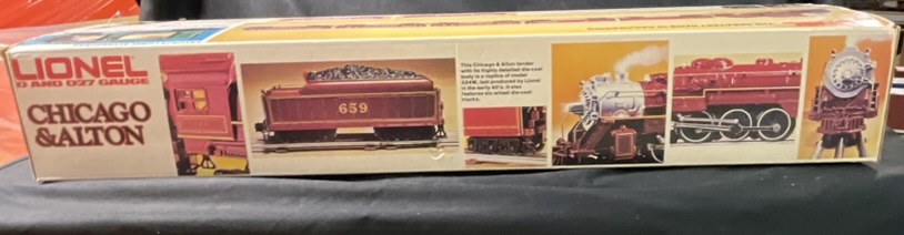 Lionel 6-8101 Chicago and Alton 4-6-4 Hudson Steam Locomotive and Tender