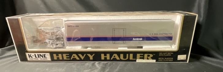 K-Line Heavy Hauler Amtrak Tractor-Trailer