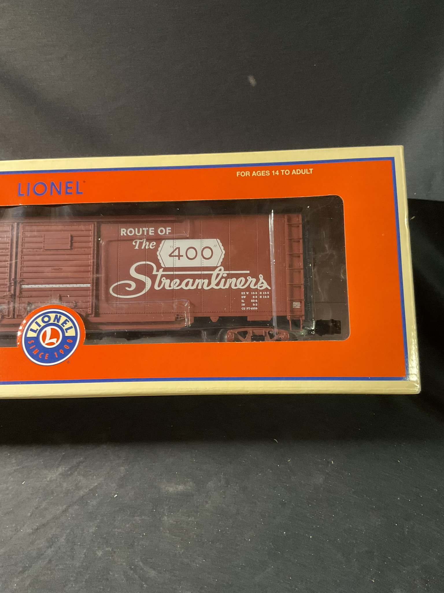 Lionel Chicago & North Western Double Door Boxcar No. 6-29344