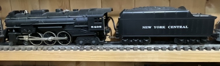 New York Central 5405 Hudson Steam Locomotive and Tender