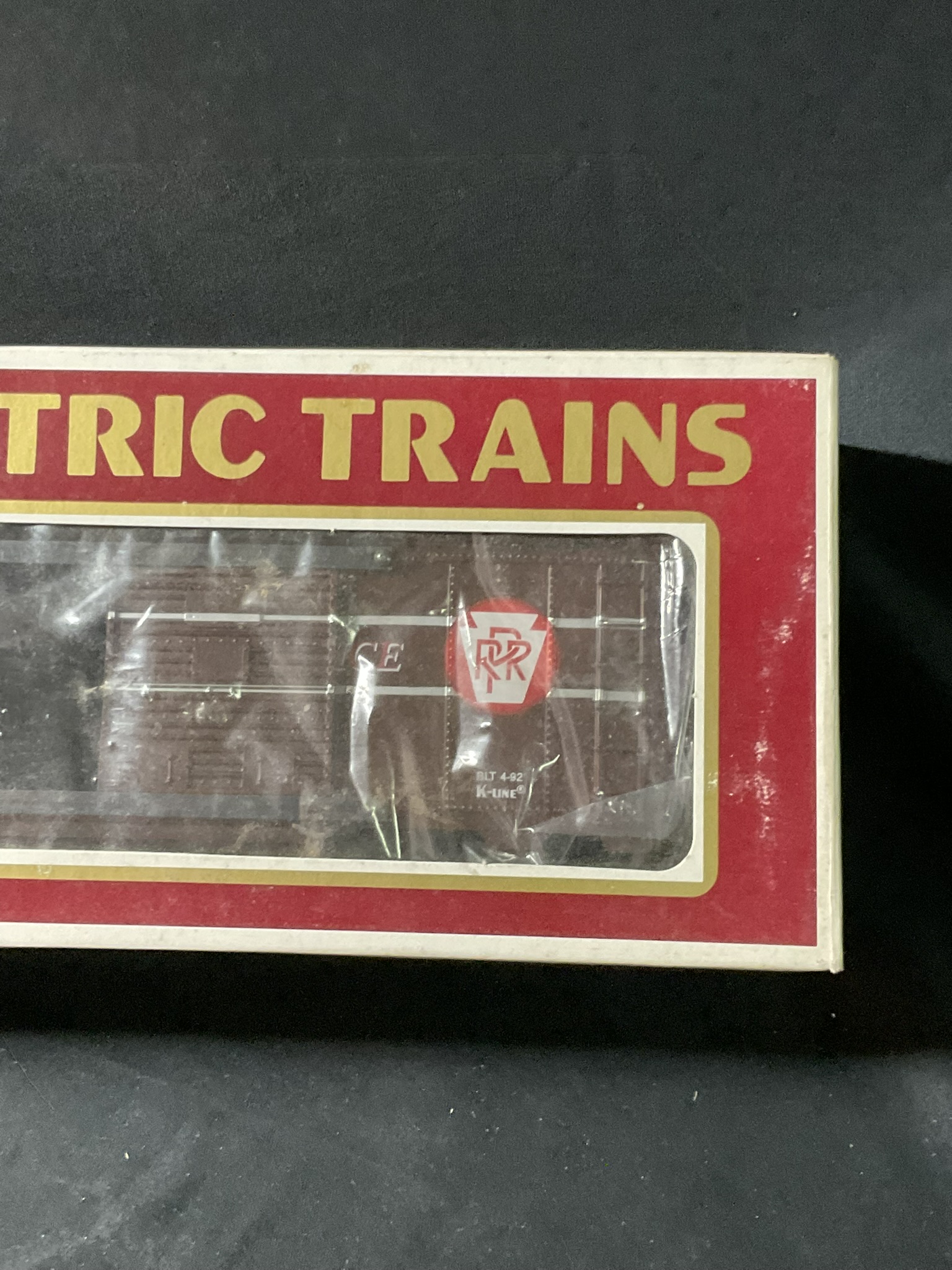 K-Line O/O27 Gauge Pennsylvania Railroad Merchandise Service Boxcar K643401 in Original Box