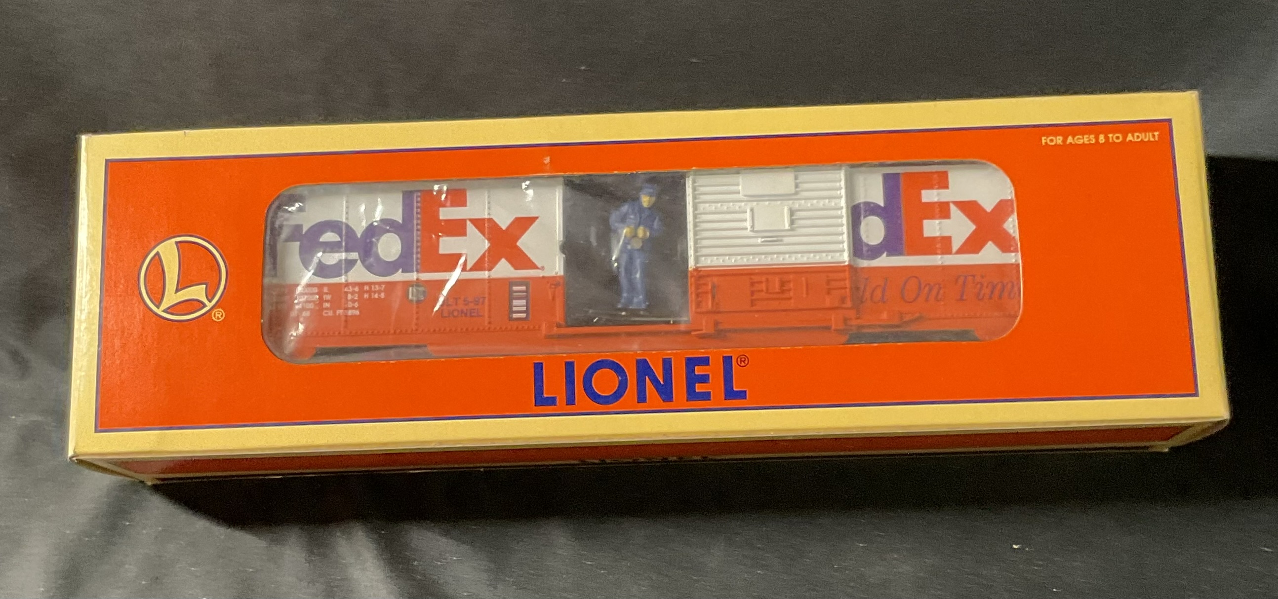 Lionel No. 6-19835 FedEx Animated Boxcar