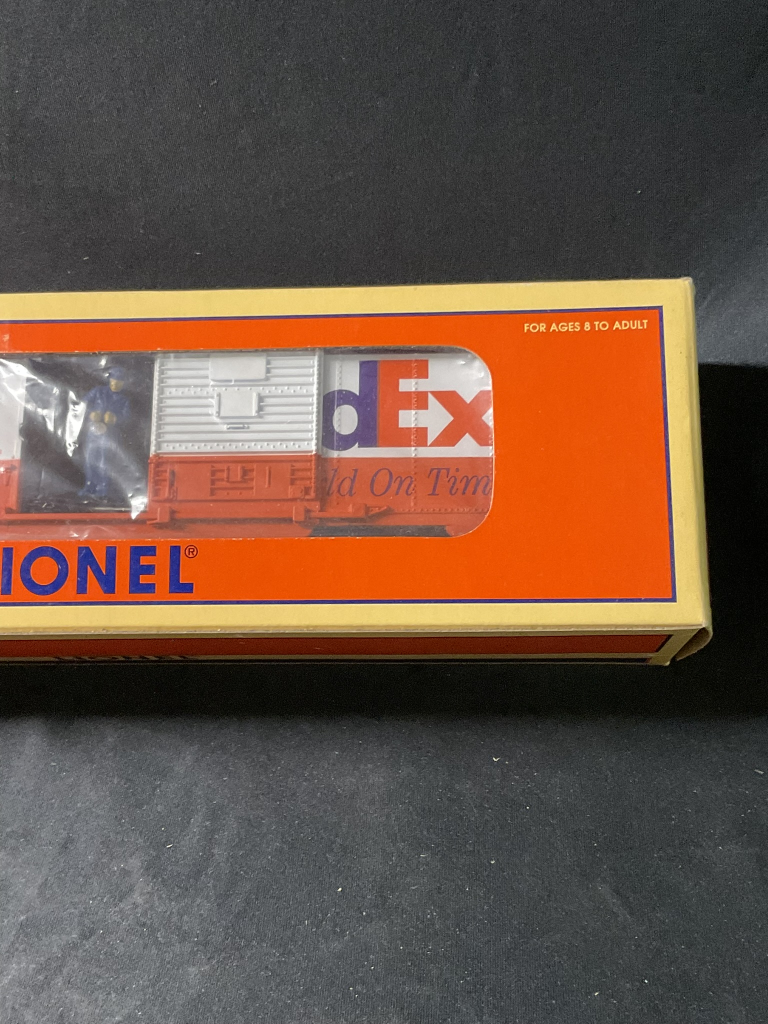 Lionel No. 6-19835 FedEx Animated Boxcar