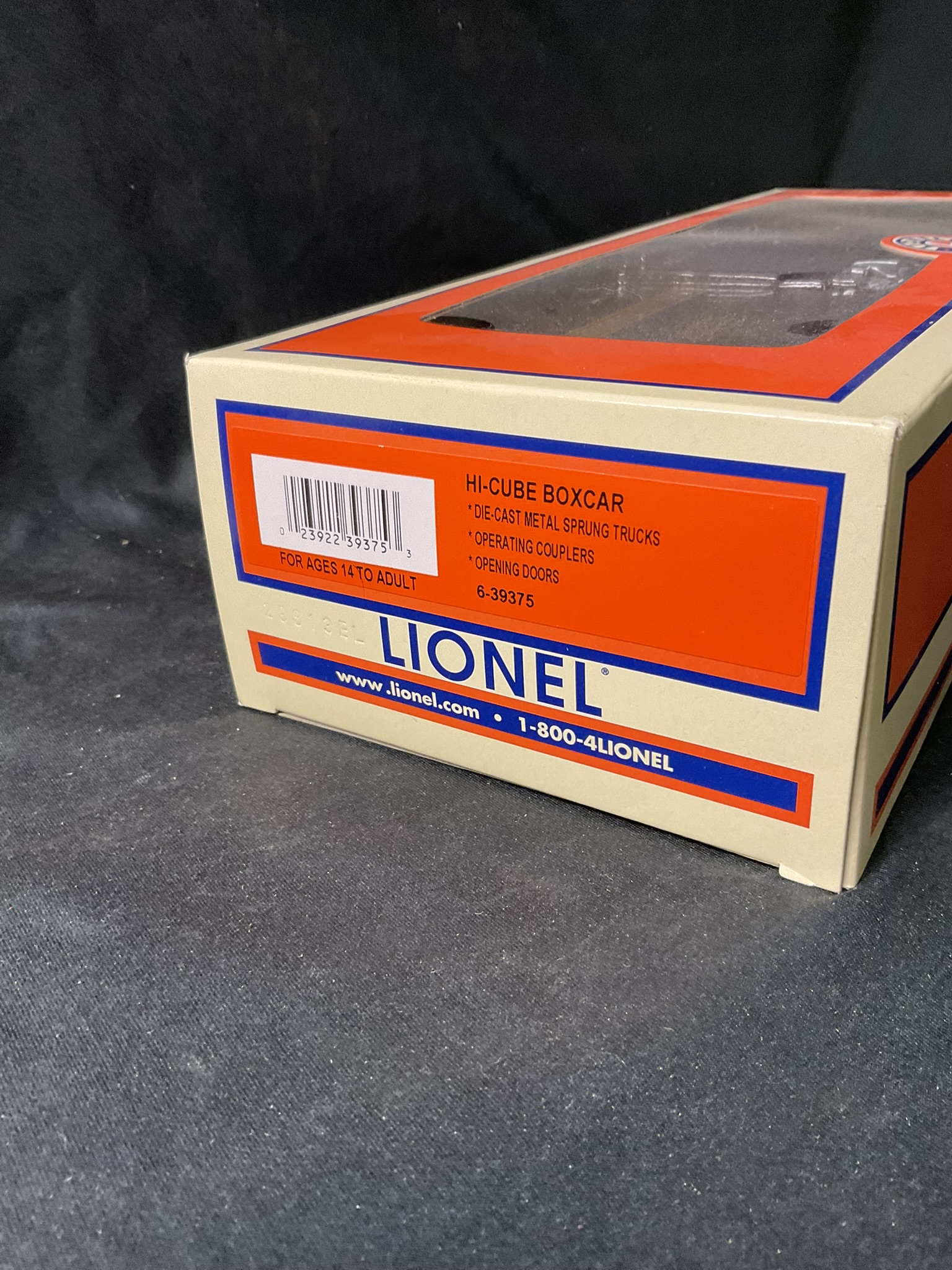 Lionel O-Gauge 6-39375 Pennsylvania Railroad Hi-Cube Boxcar