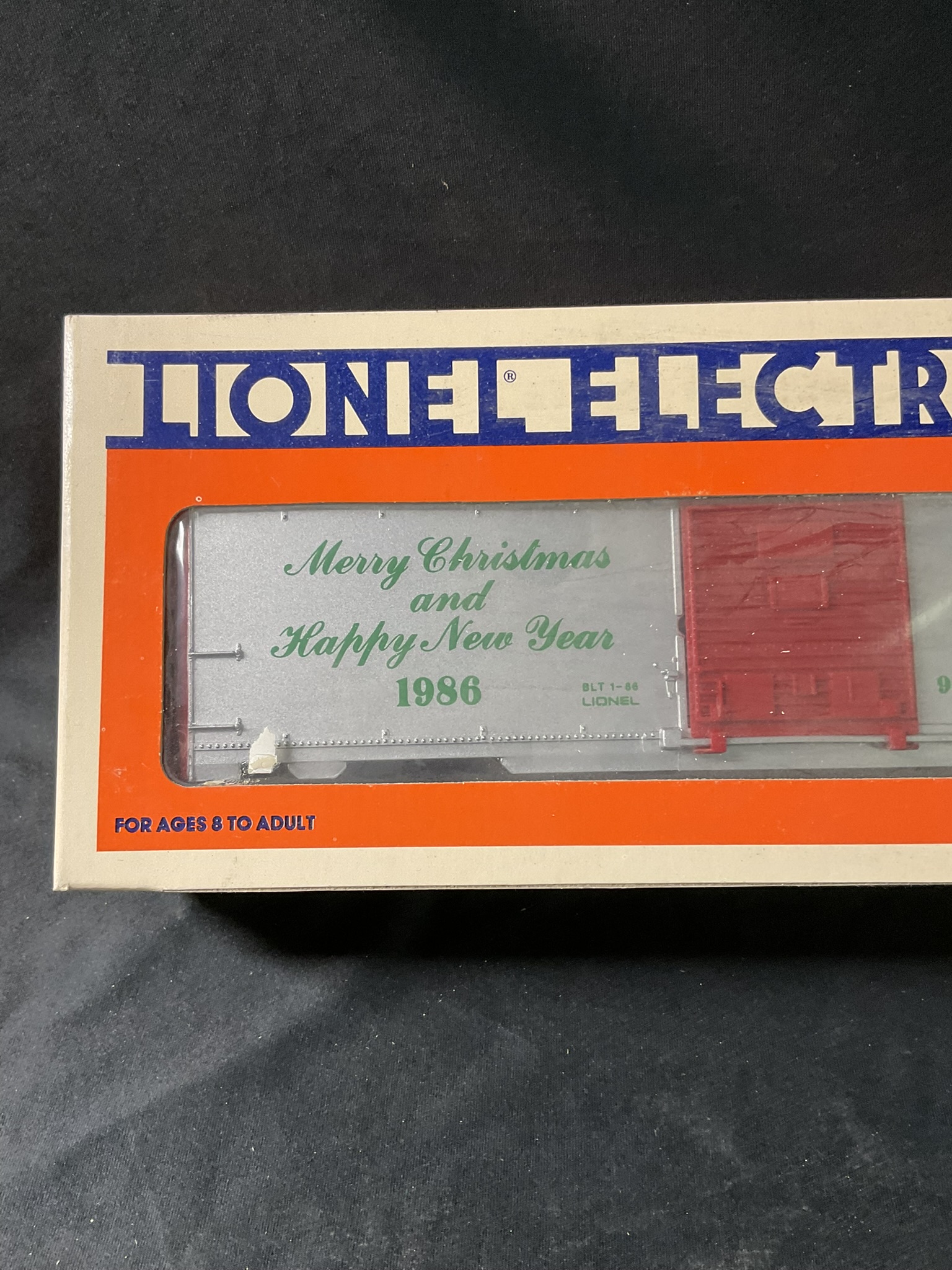 Lionel Model 6-9491 Christmas Boxcar 1986