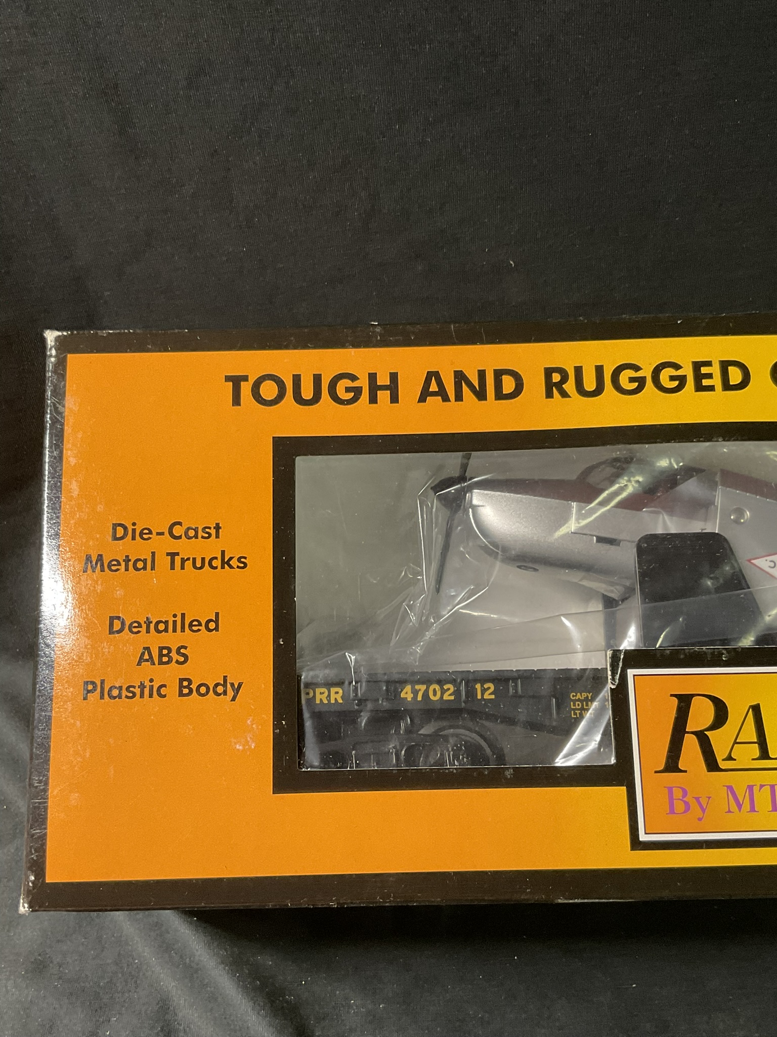 MTH RailKing O-Gauge Pennsylvania Railroad Flatcar with Airplane Load 30-76229