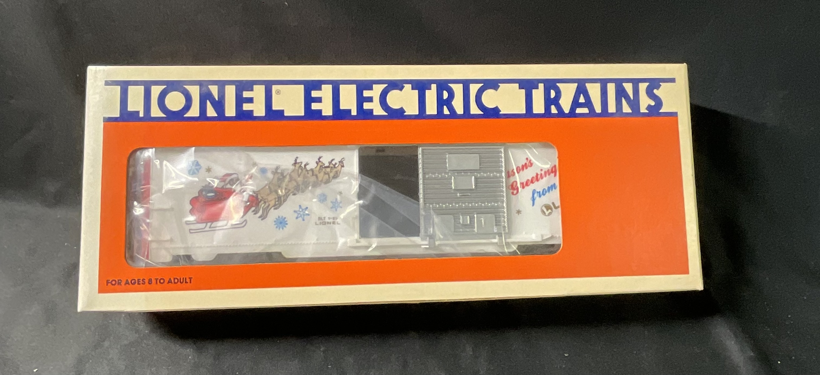 Lionel 6-19908 O-Gauge 1989 Christmas Boxcar in Original Box