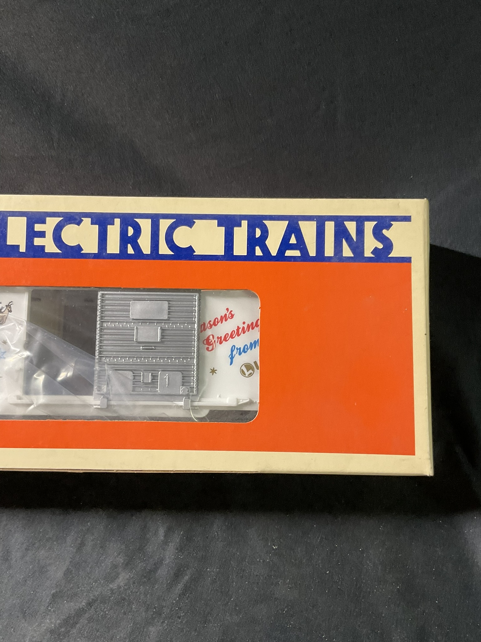 Lionel 6-19908 O-Gauge 1989 Christmas Boxcar in Original Box