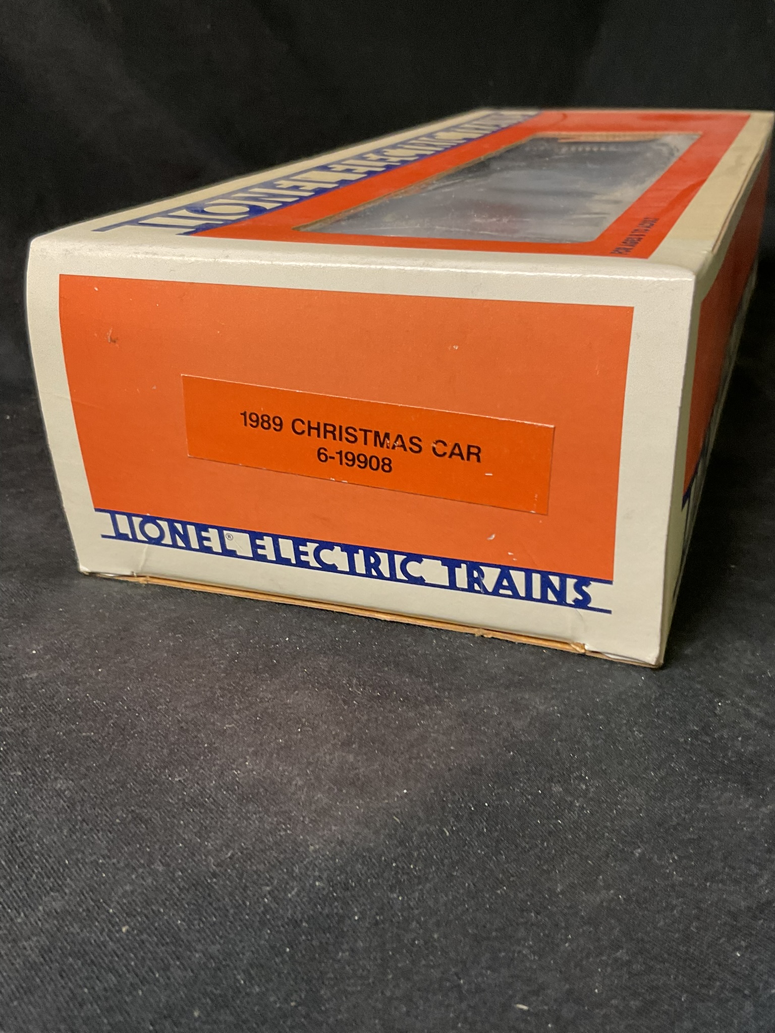 Lionel 6-19908 O-Gauge 1989 Christmas Boxcar in Original Box