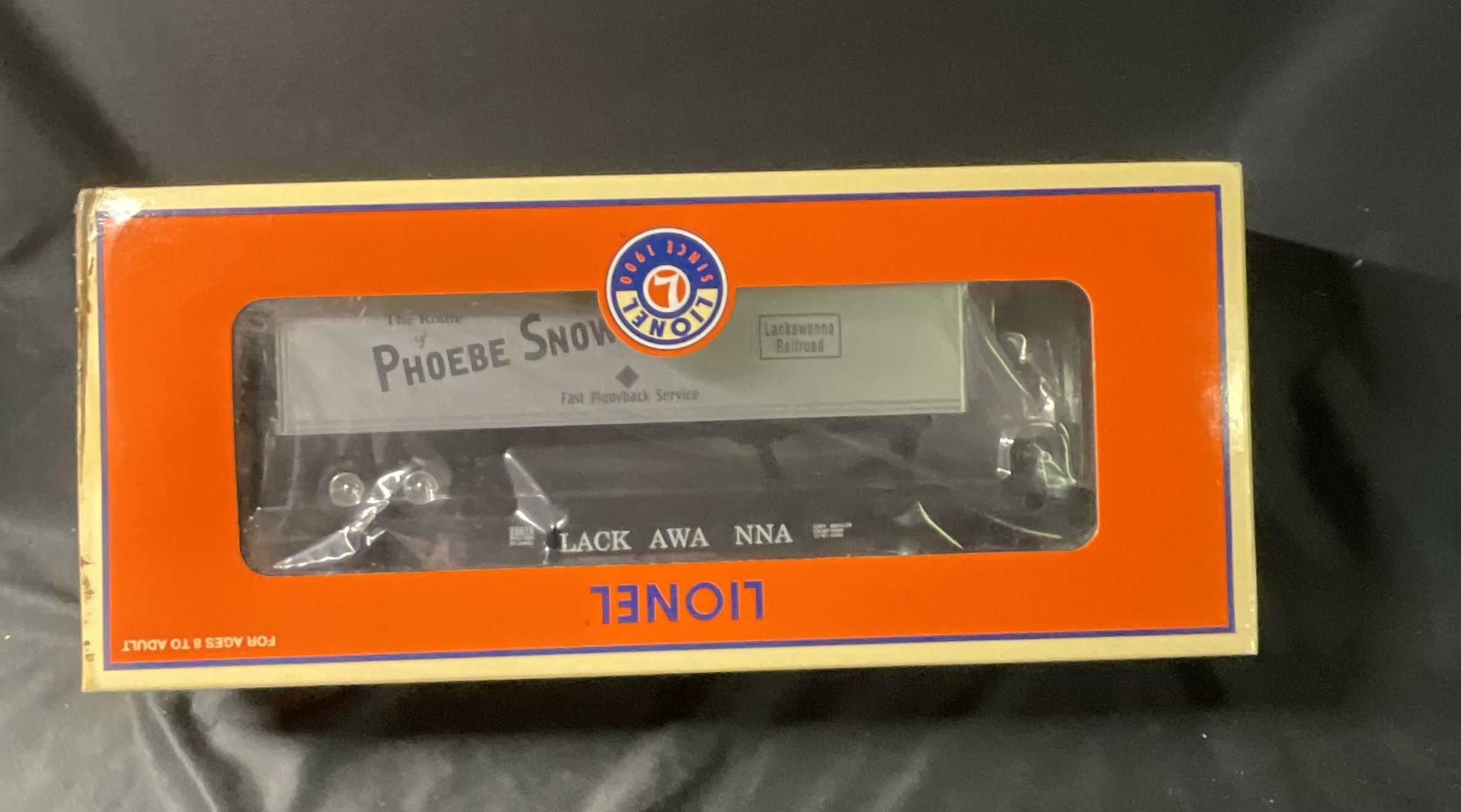Lionel Lackawanna Flatcar with Removable Trailer No. 6-26076