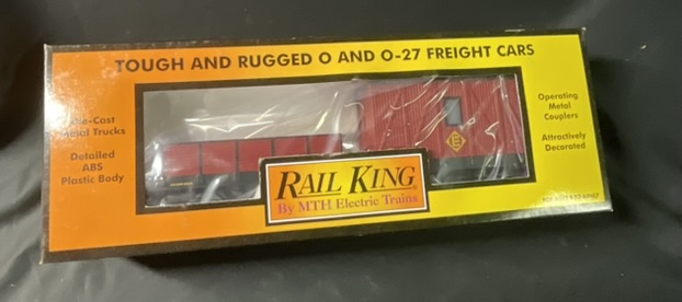 RailKing by MTH O Gauge Erie Lackawanna Crane Tender Car 30-79133