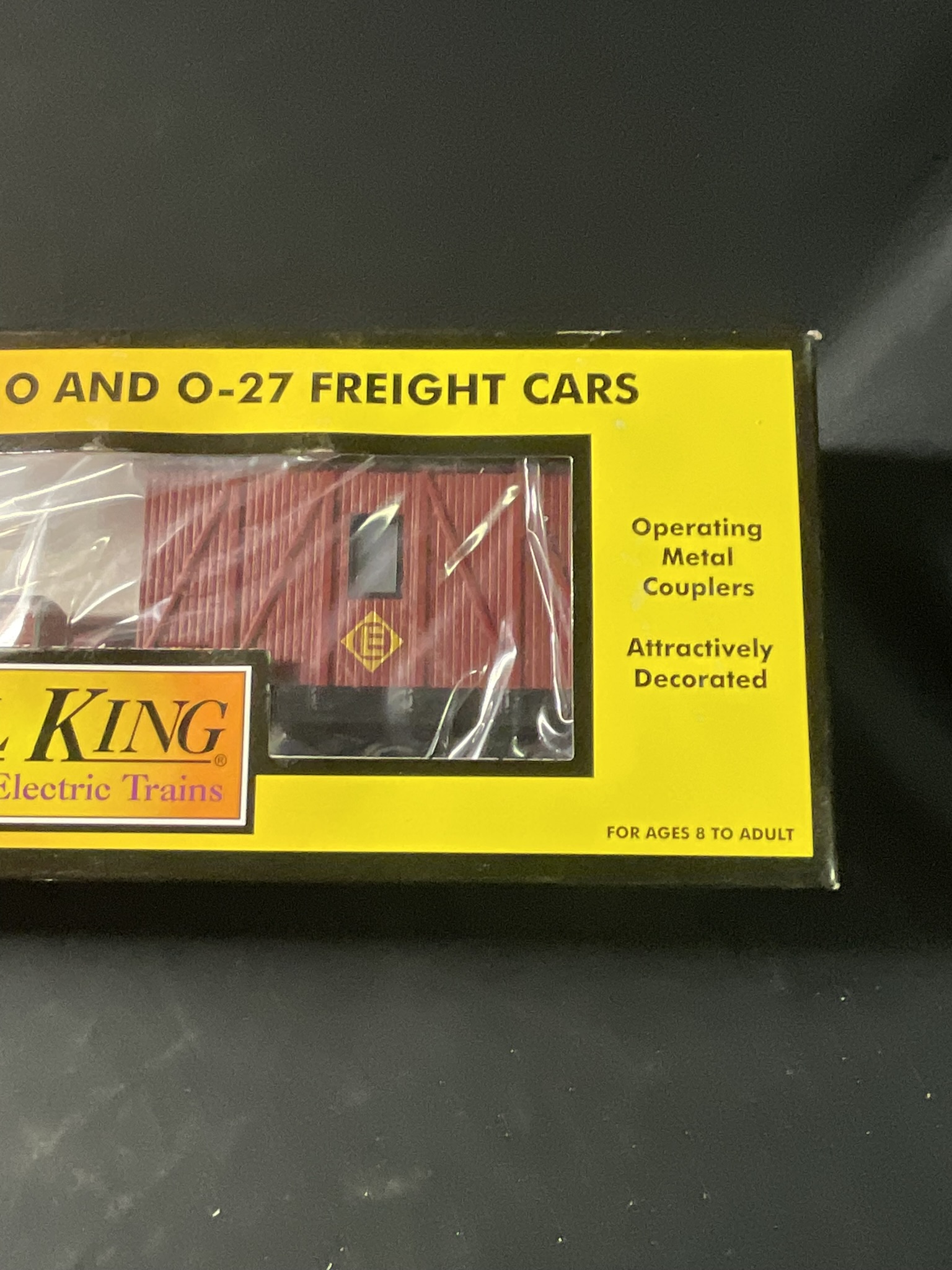 RailKing by MTH O Gauge Erie Lackawanna Crane Tender Car 30-79133