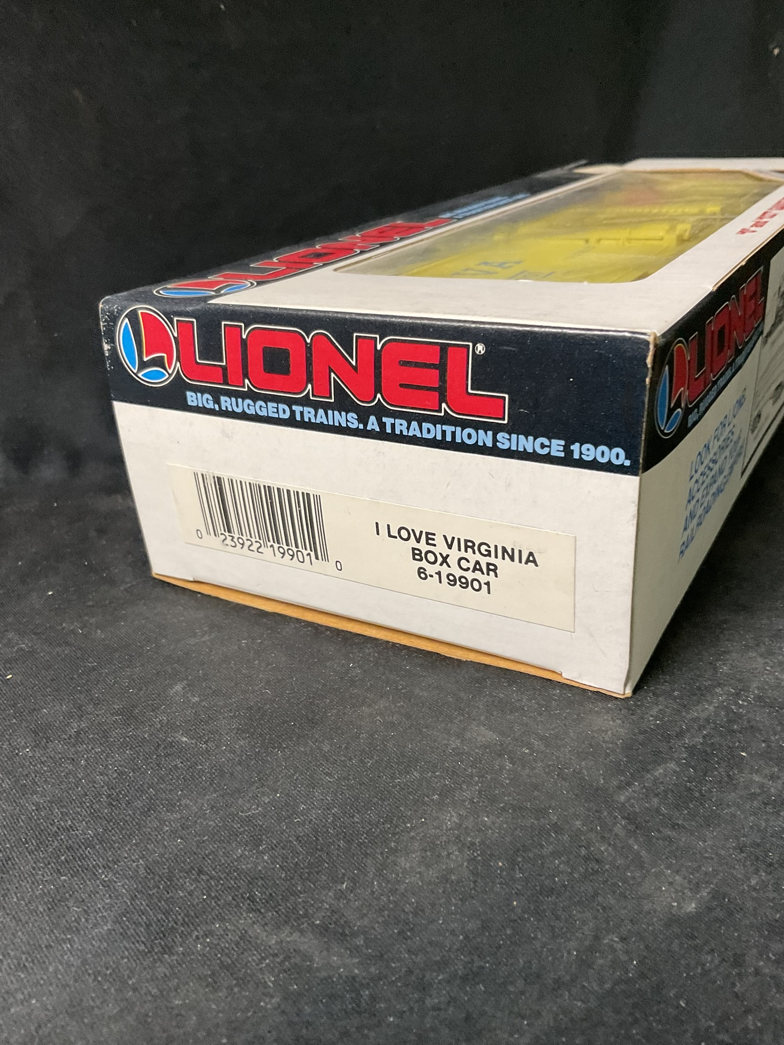 Lionel 6-19901 O Gauge I Love Virginia Boxcar