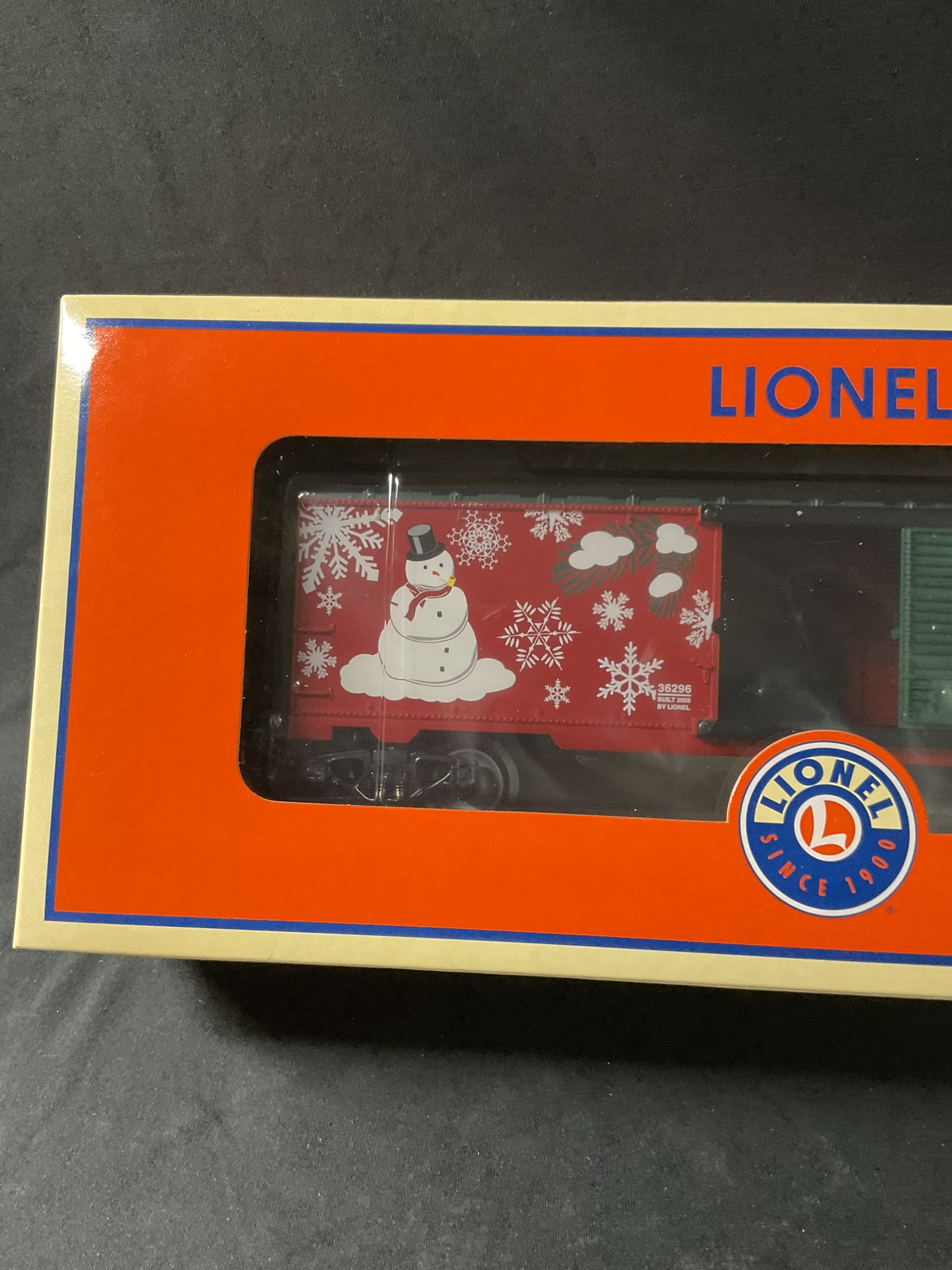 Lionel 6-36296 O-Gauge 2005 Christmas Boxcar