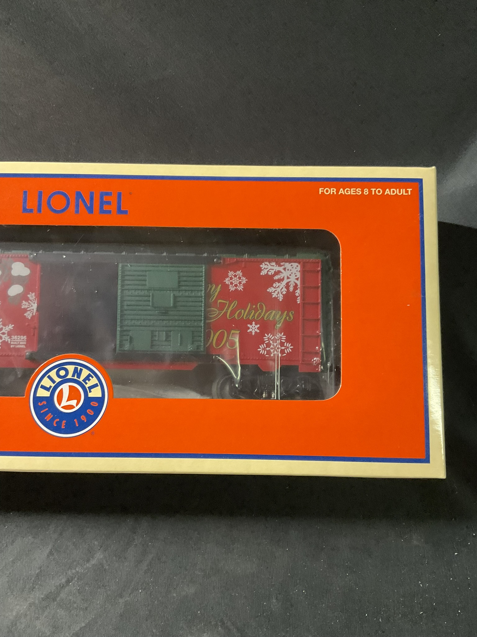 Lionel 6-36296 O-Gauge 2005 Christmas Boxcar