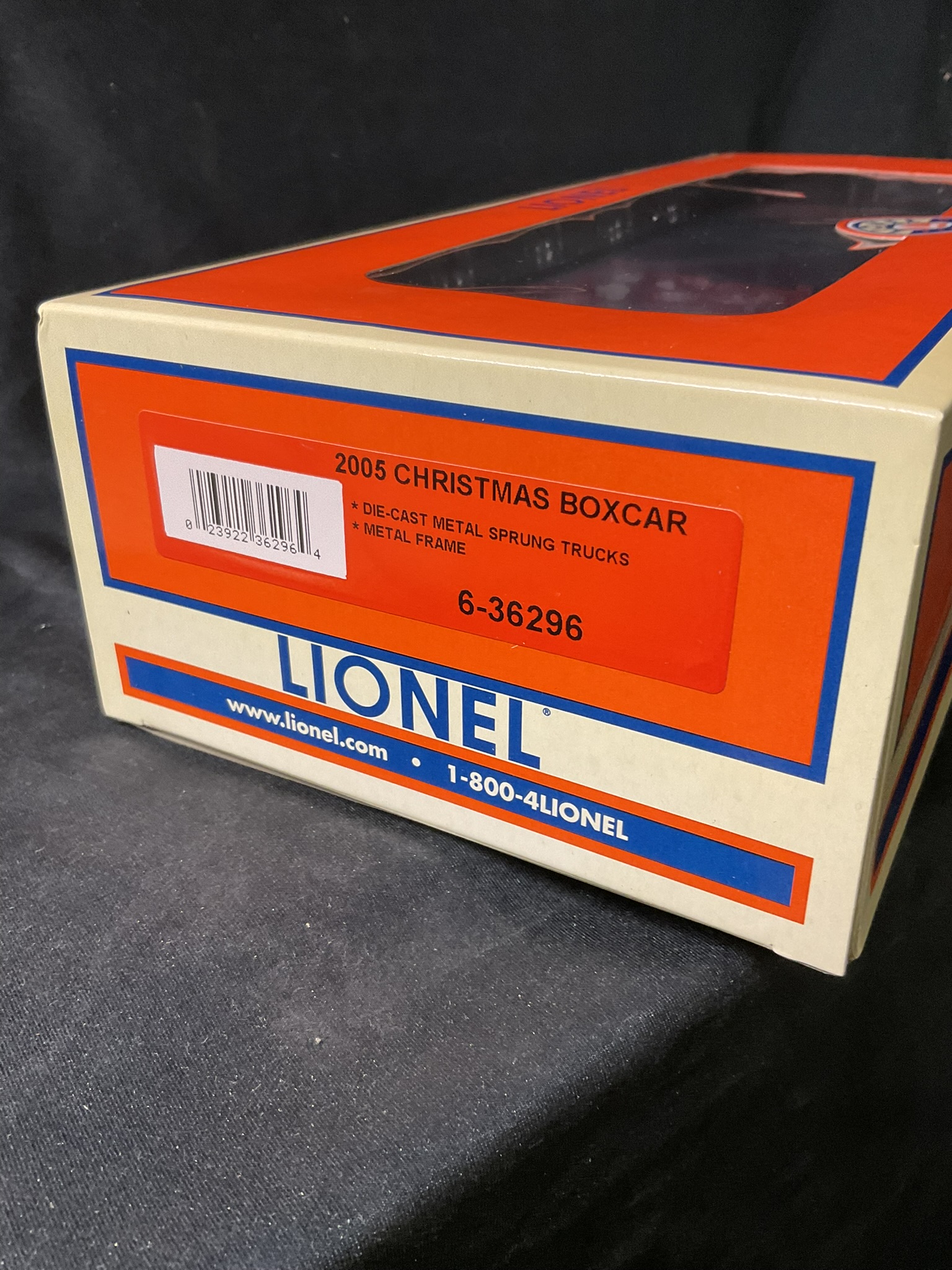 Lionel 6-36296 O-Gauge 2005 Christmas Boxcar