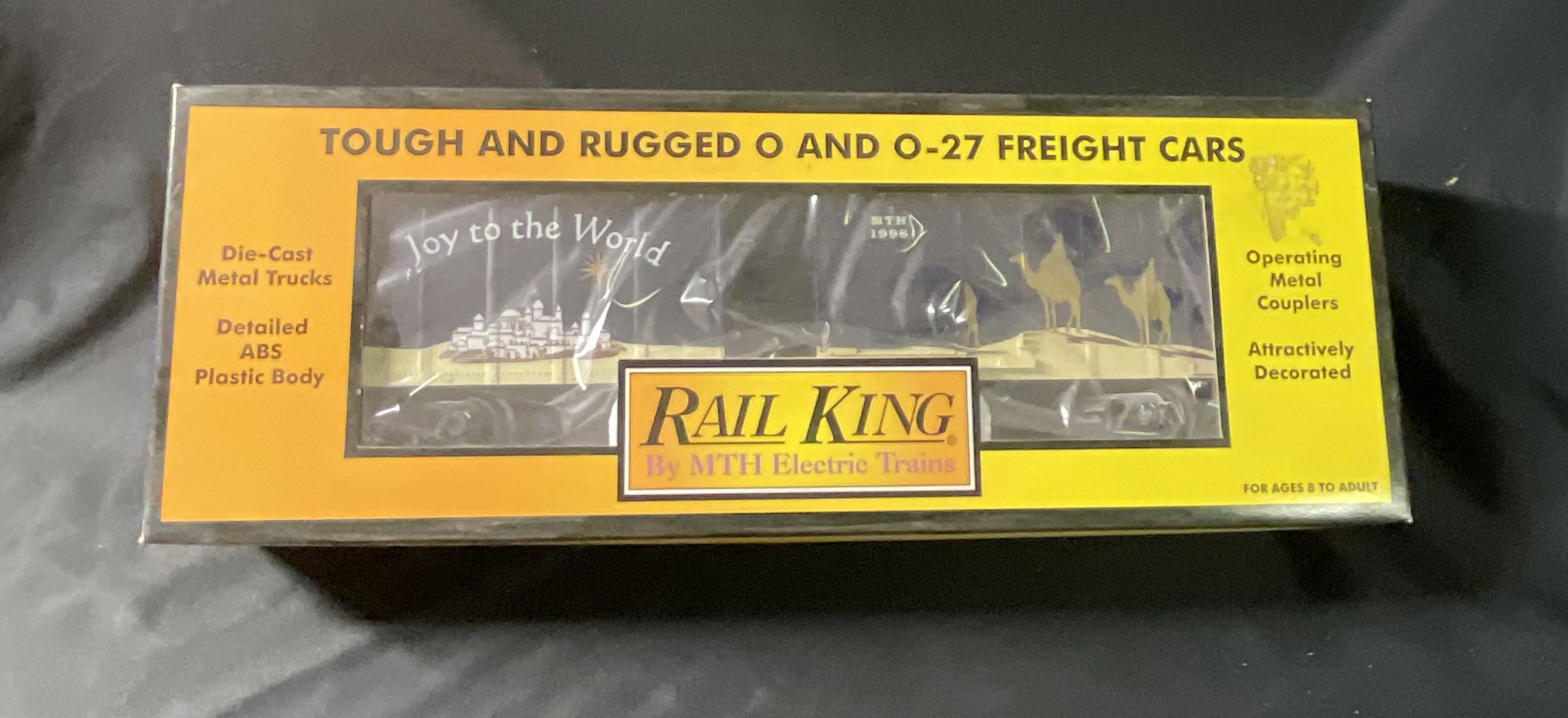 Rail King by MTH Electric Trains 1998 Holiday Boxcar No. 30-7426 in Original Box