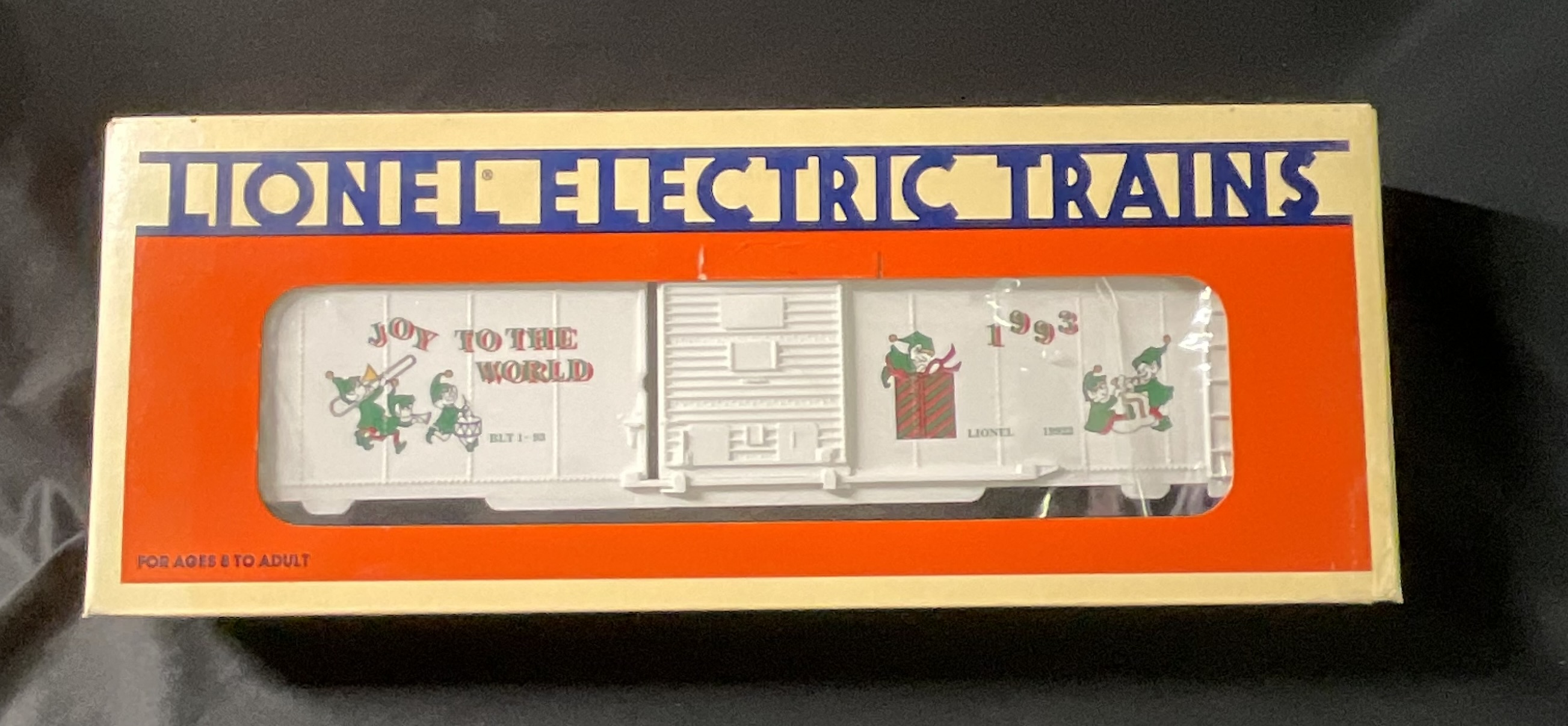 Lionel O Gauge 1993 Christmas Boxcar No. 6-19922