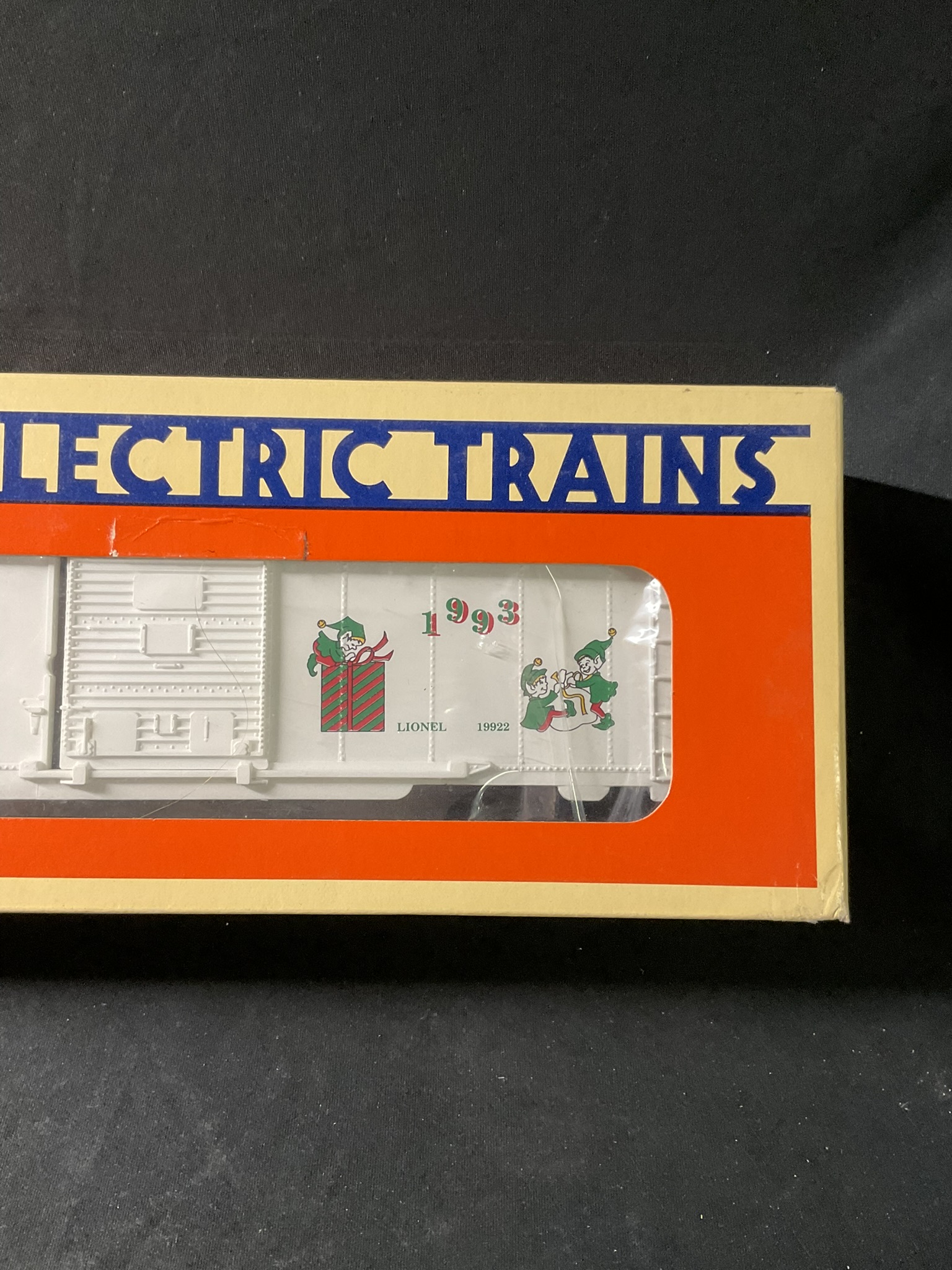 Lionel O Gauge 1993 Christmas Boxcar No. 6-19922