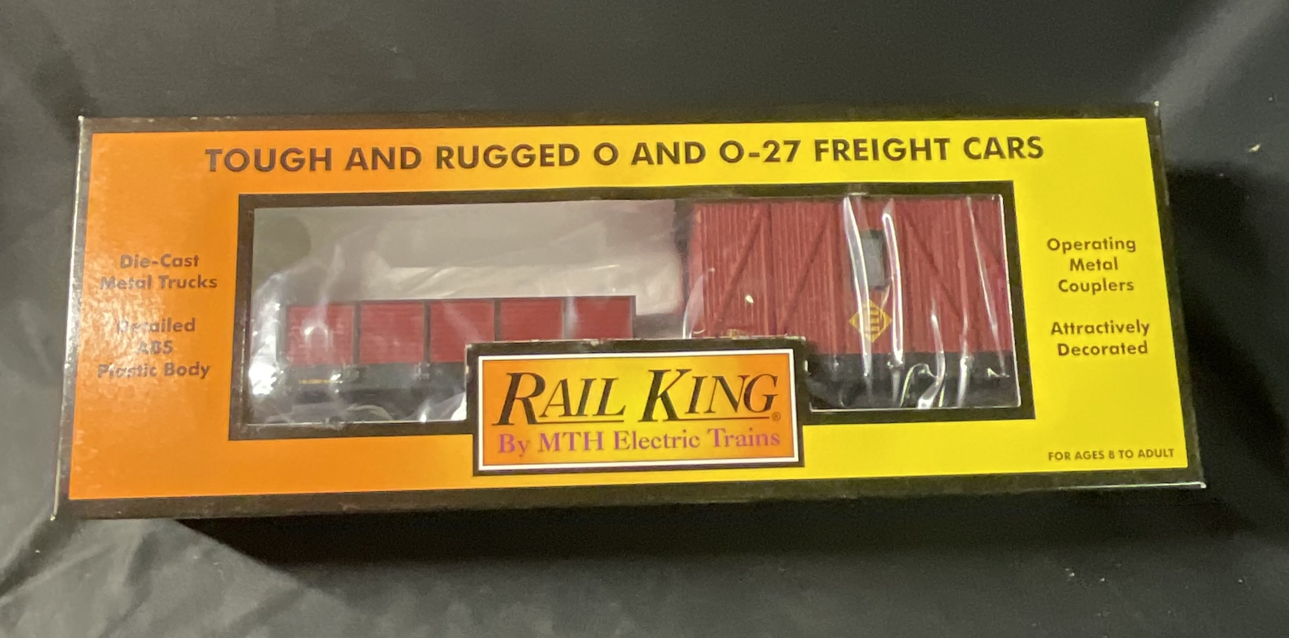 Rail King MTH Erie Lackawanna Crane Tender Car 30-79133