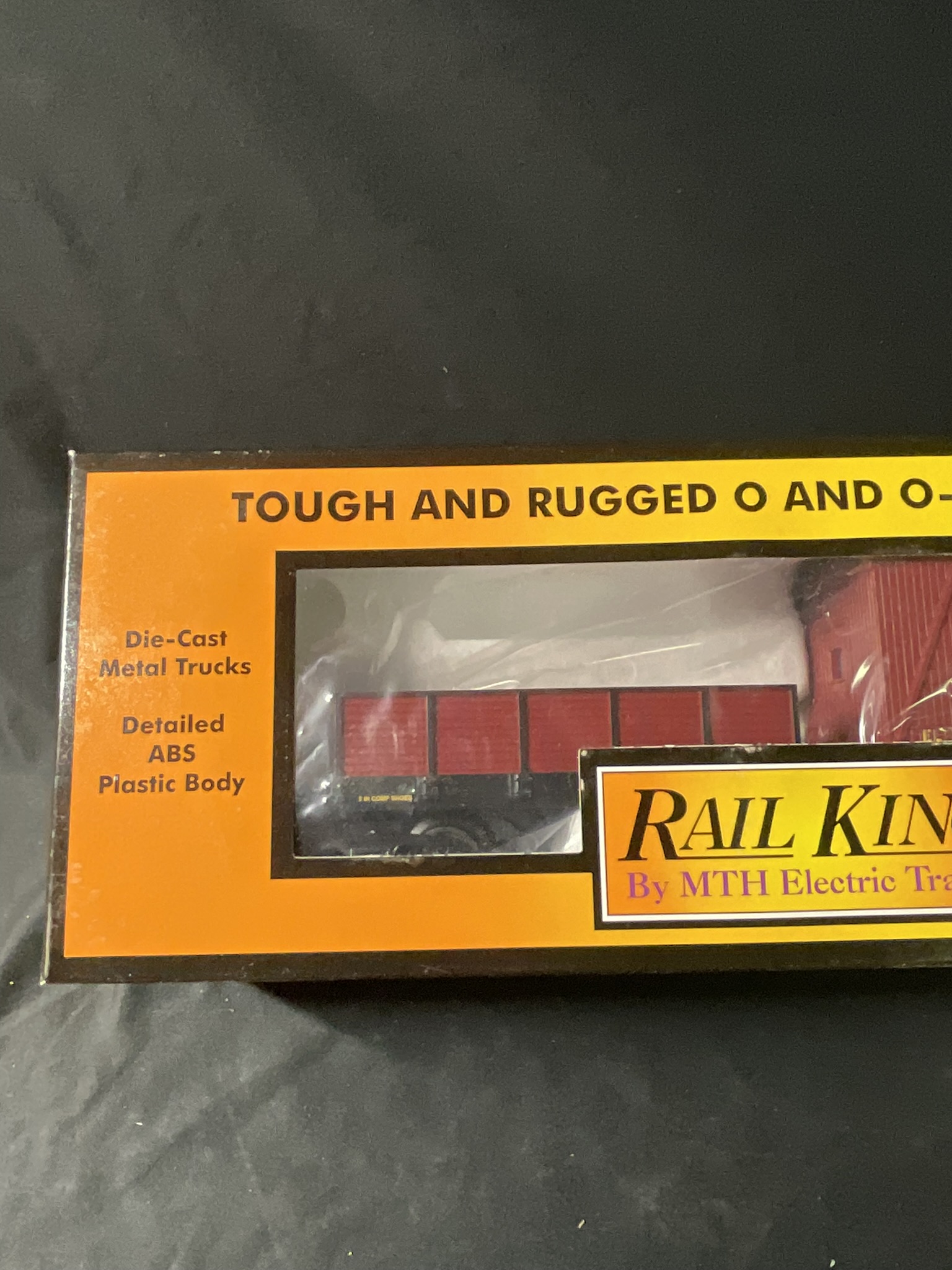 Rail King MTH Erie Lackawanna Crane Tender Car 30-79133