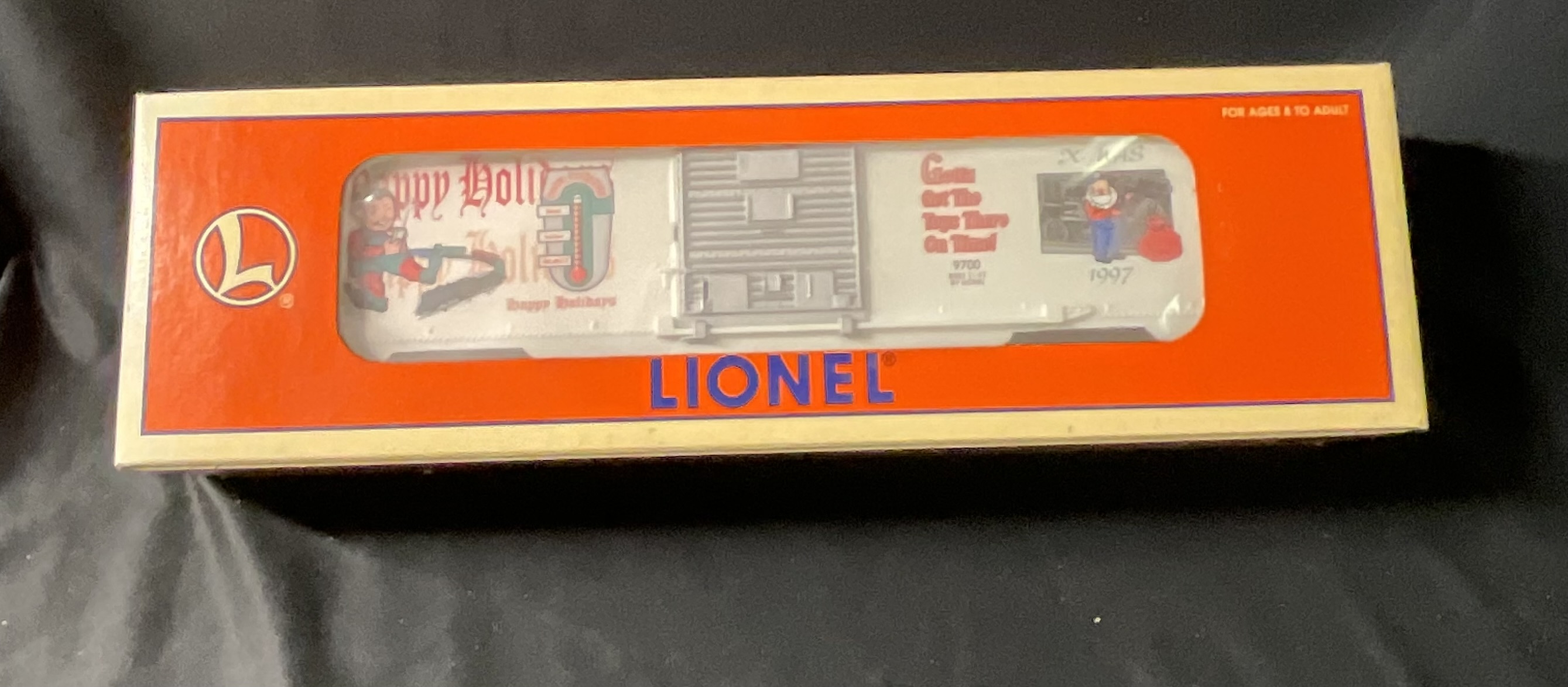 Lionel 6-16272 1997 Christmas Boxcar with Original Box
