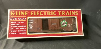 K-Line O/O27 Gauge Canadian National Classic Reefer Model K7525. K-Line Electric Trains (MDK 