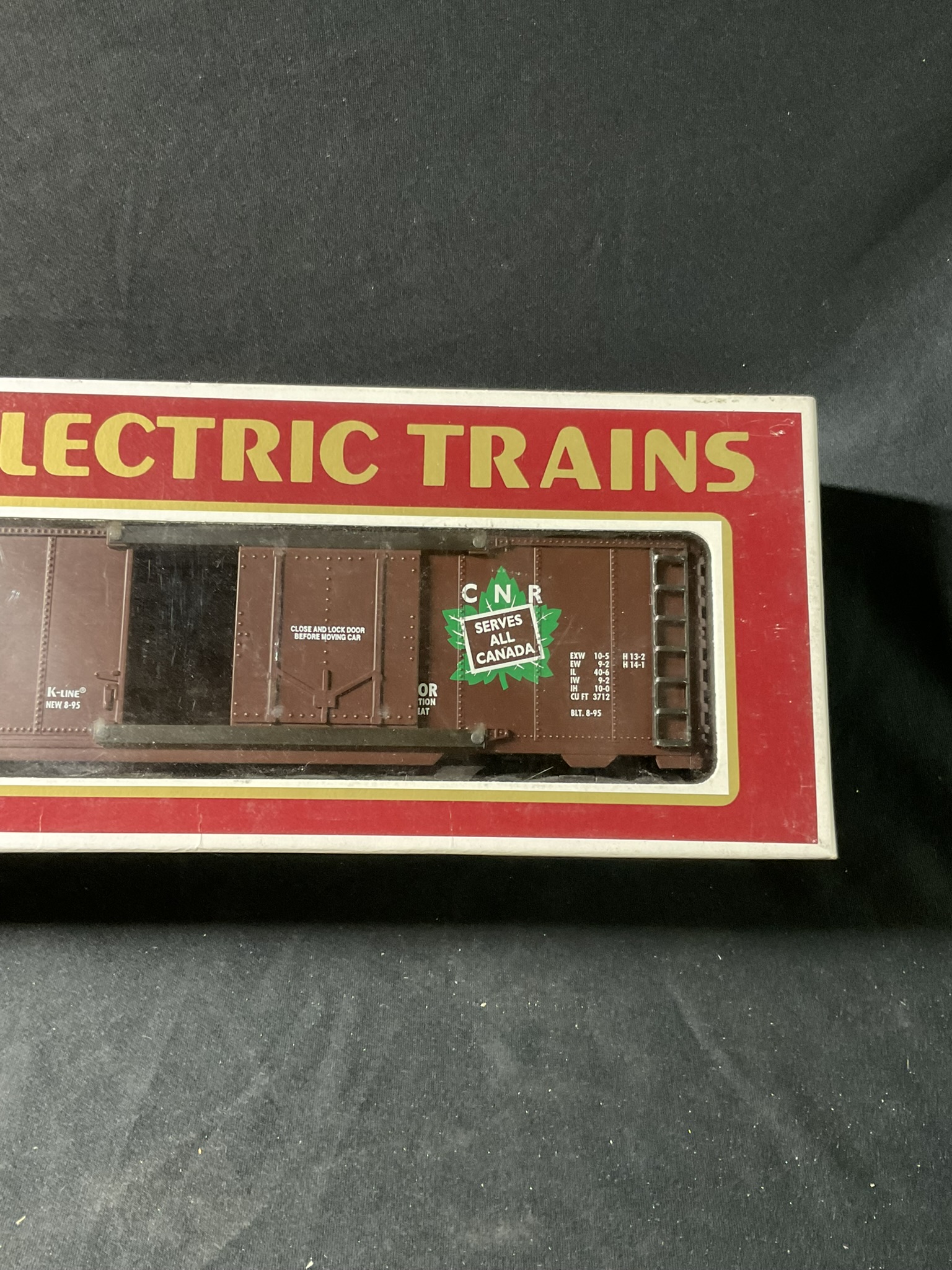 K-Line O/O27 Gauge Canadian National Classic Reefer Model K7525