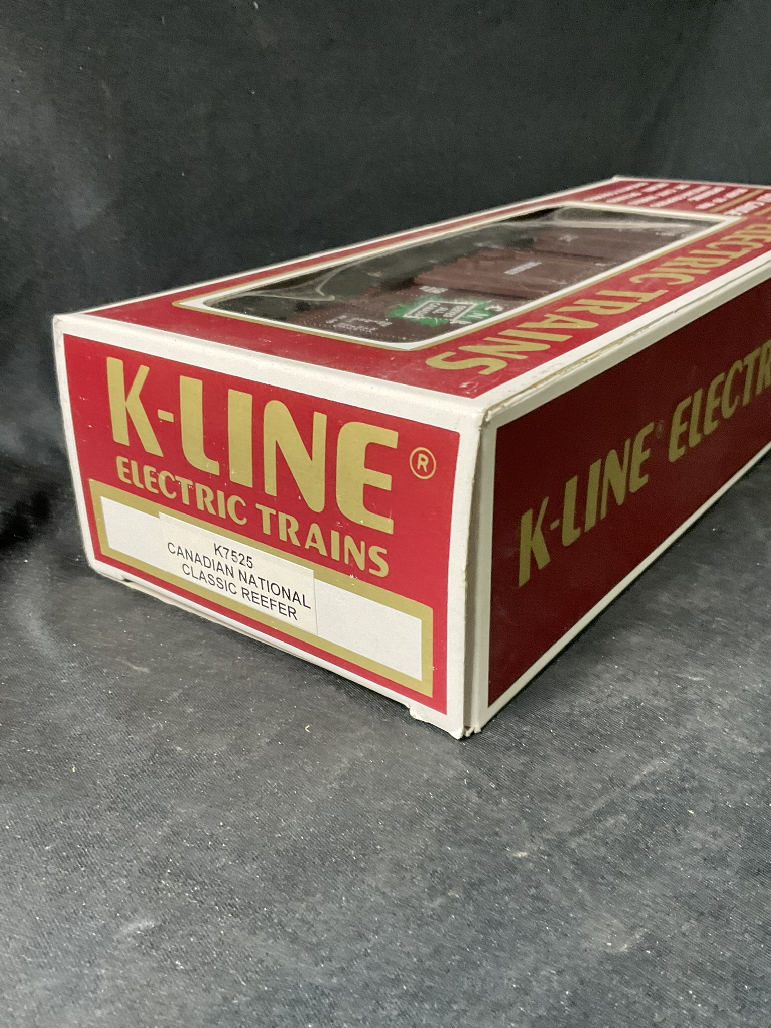 K-Line O/O27 Gauge Canadian National Classic Reefer Model K7525