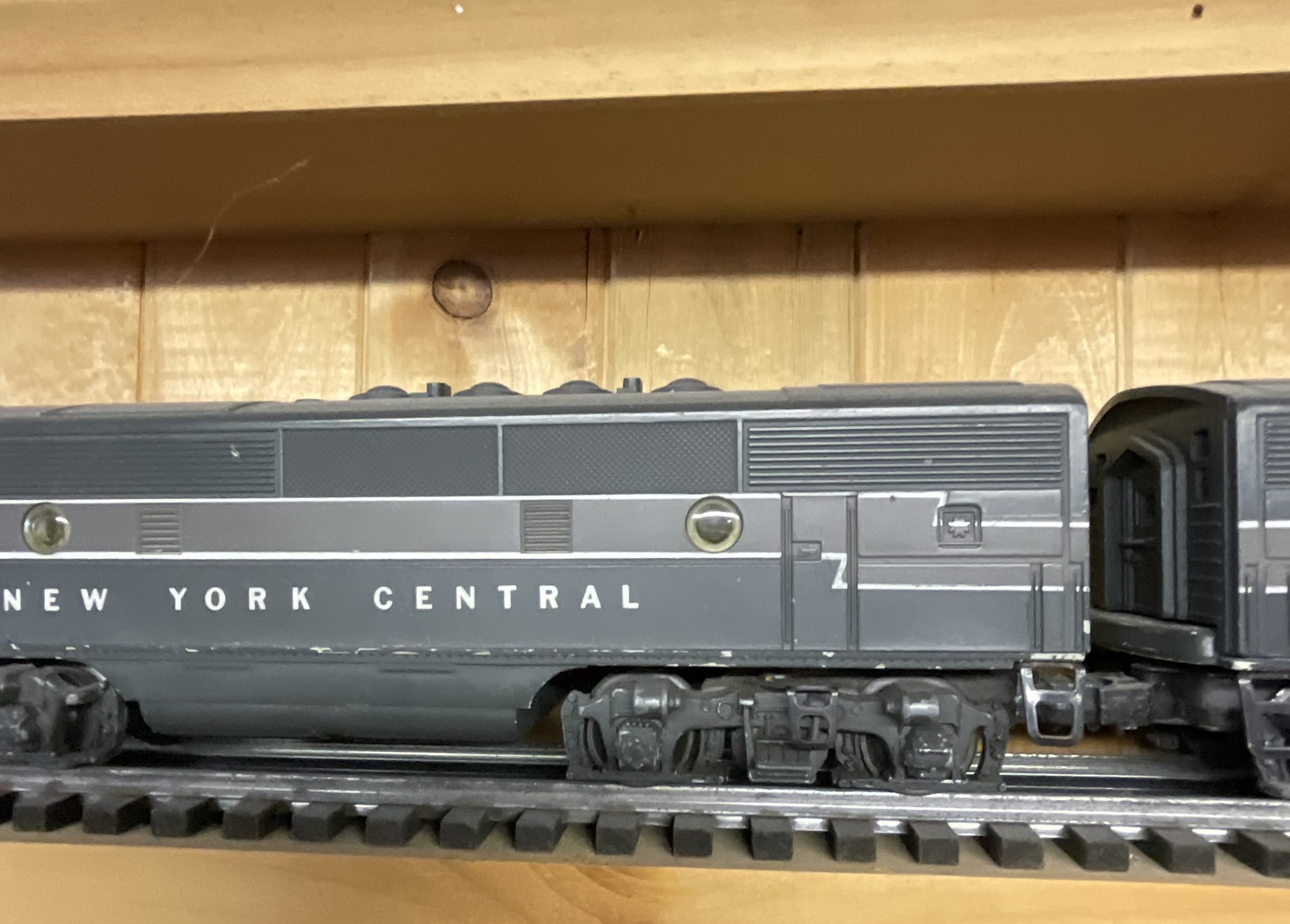 Lionel Postwar New York Central O-Gauge F3 Diesel Locomotive A-B-B-A Four-Unit Set