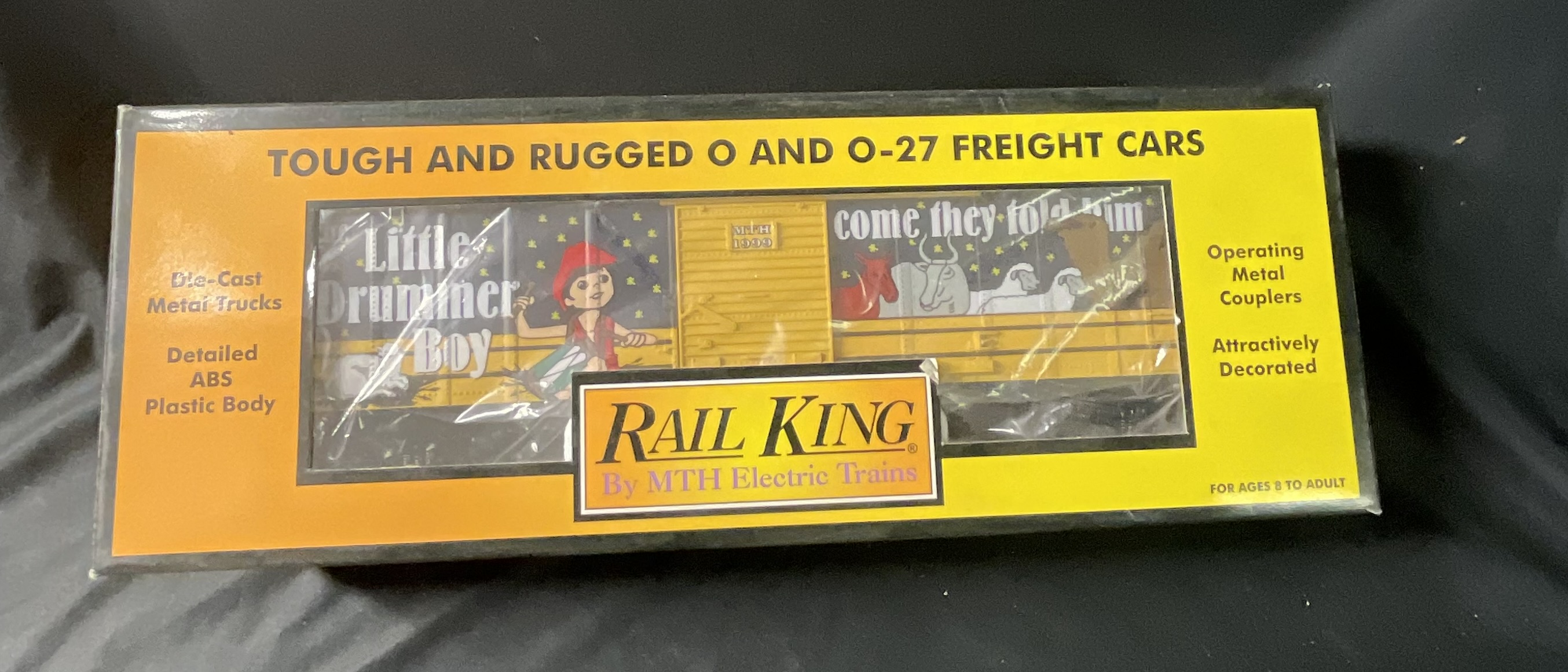 RailKing by MTH Electric Trains 30-7434 1999 Holiday Boxcar
