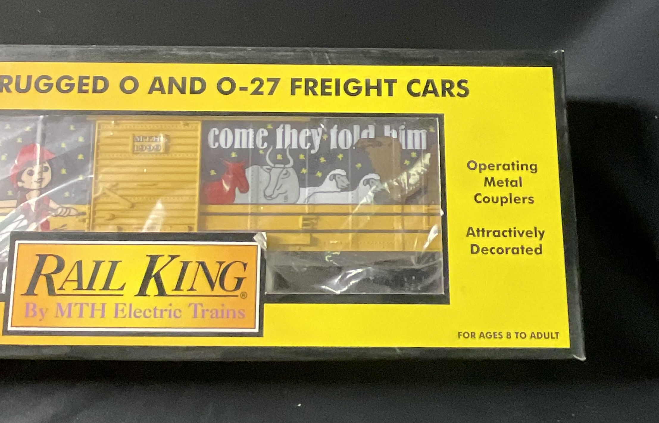 RailKing by MTH Electric Trains 30-7434 1999 Holiday Boxcar