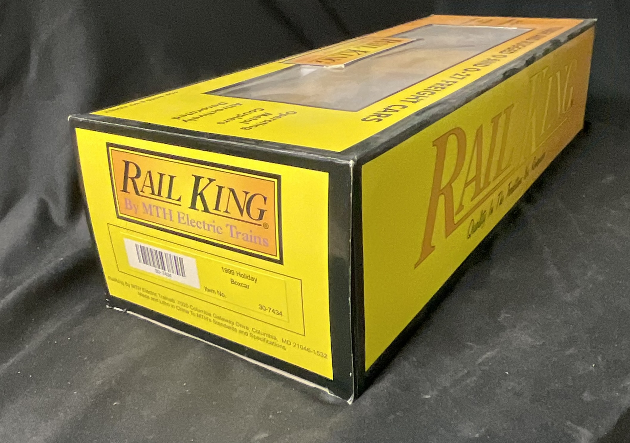 RailKing by MTH Electric Trains 30-7434 1999 Holiday Boxcar