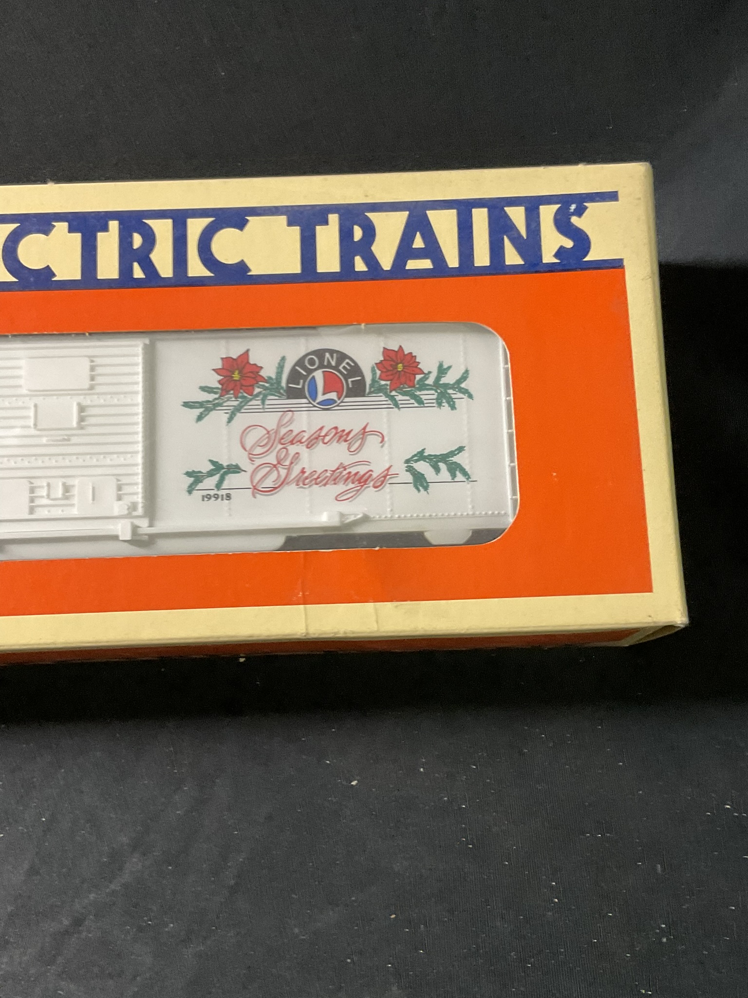 Lionel O Gauge 1992 Christmas Boxcar 6-19918 in Original Box