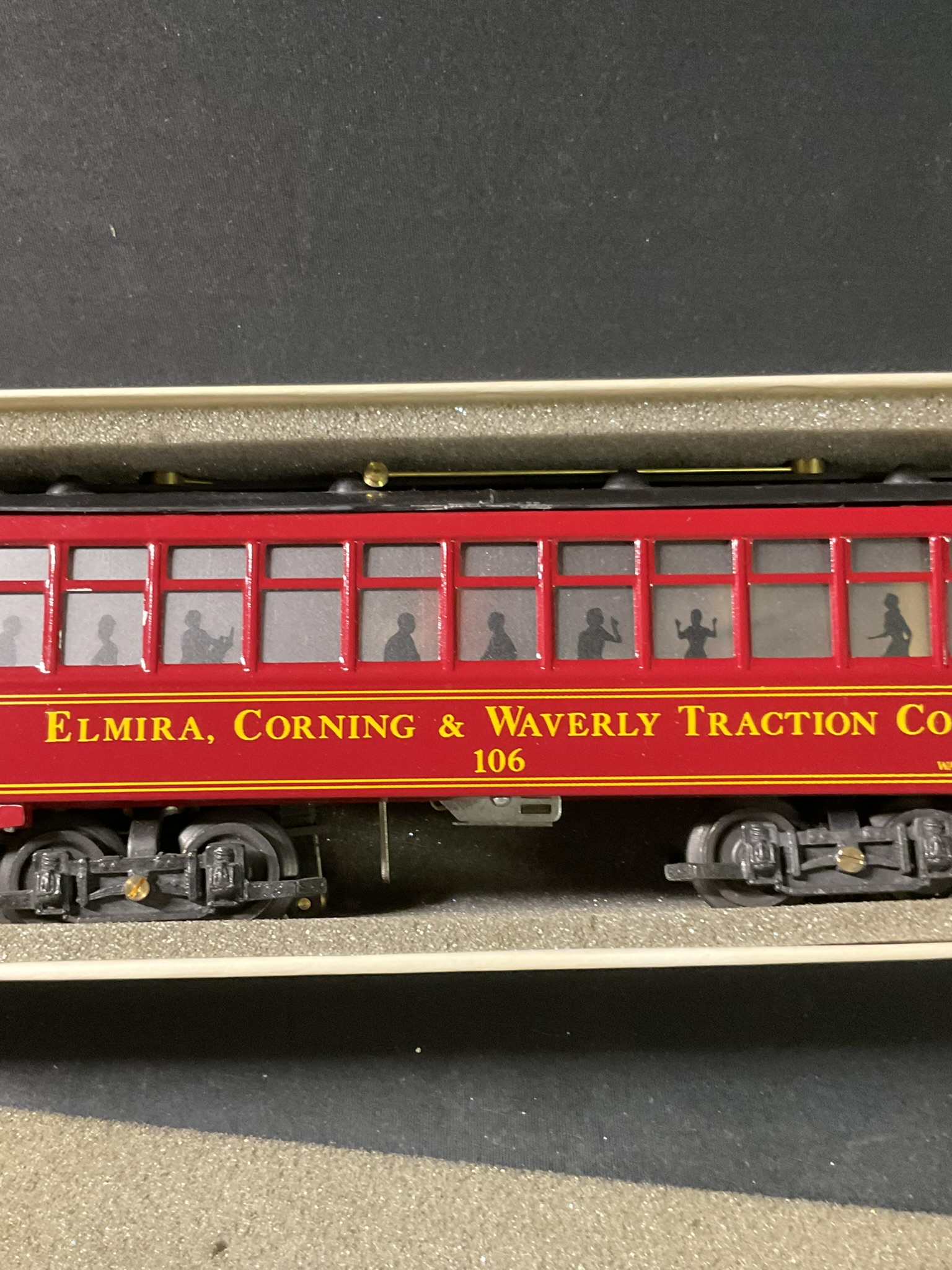 Bowser Manufacturing Company O-Gauge Brill Model Trolley with Original Box
