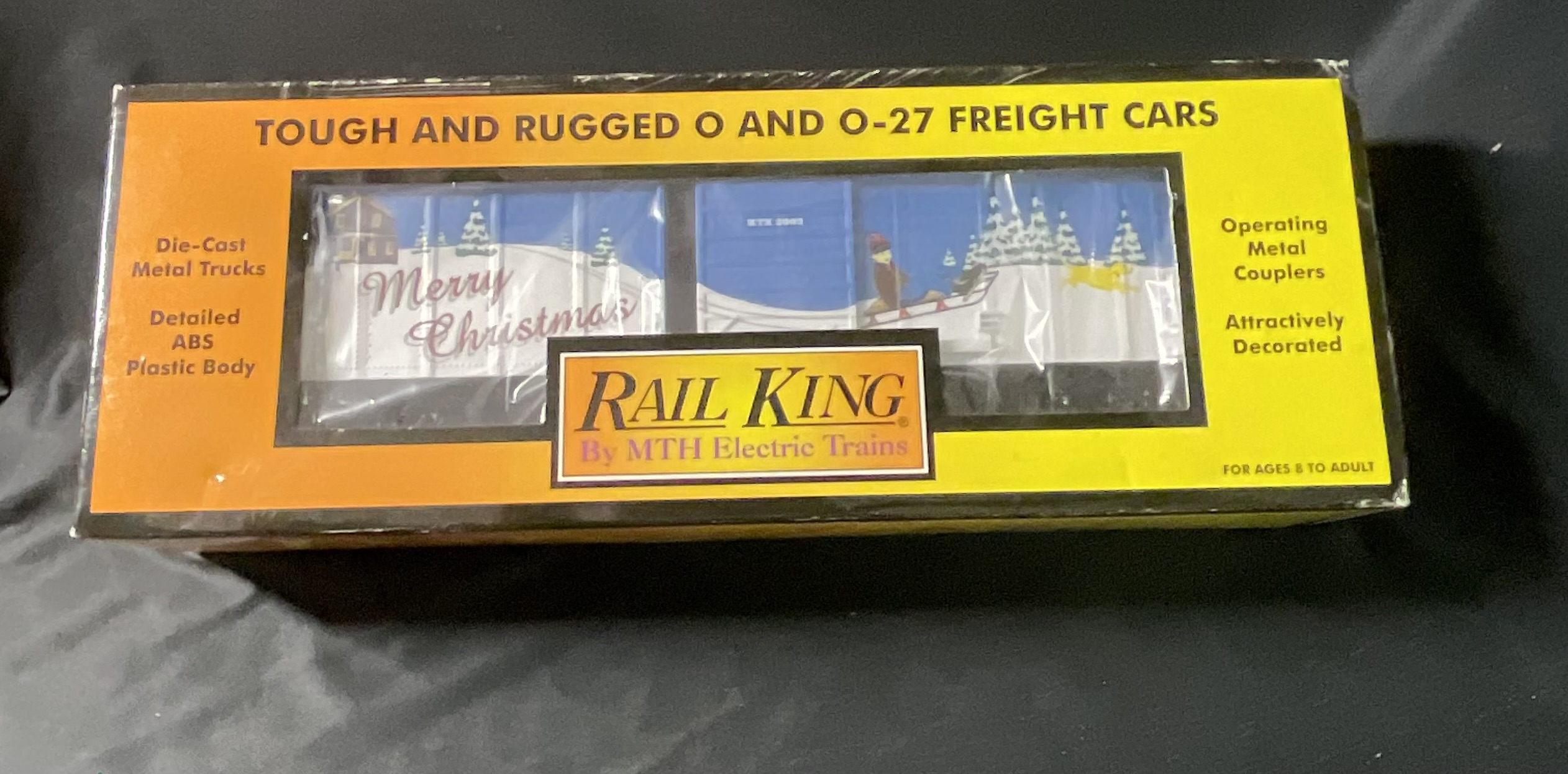 MTH RailKing O Gauge 2003 Holiday Box Car 30-74115