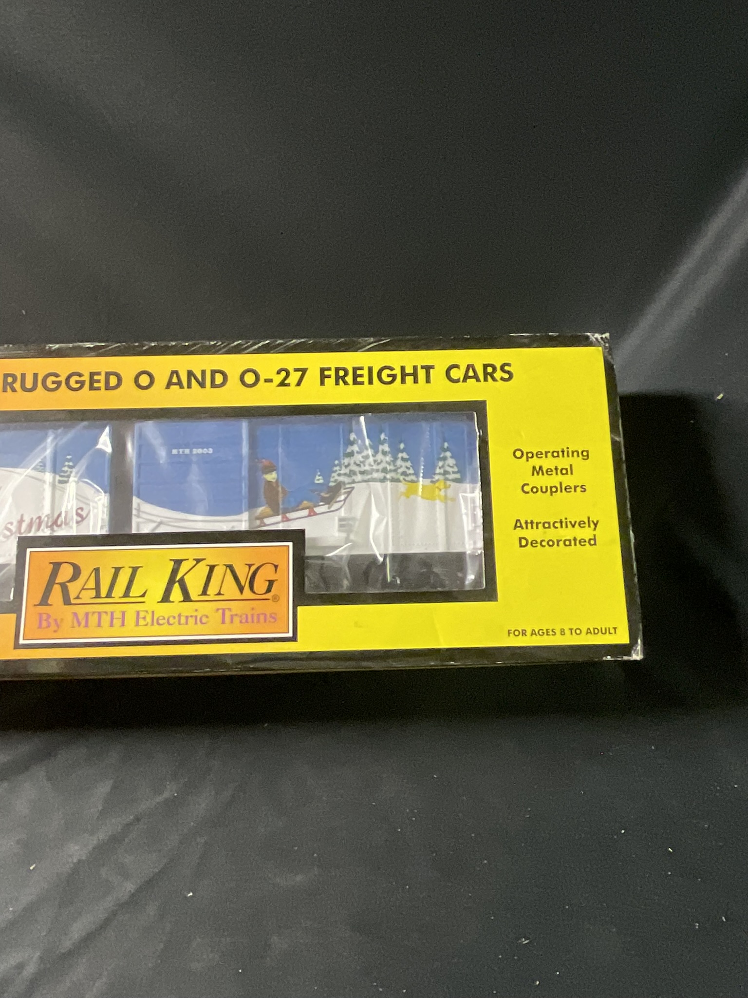 MTH RailKing O Gauge 2003 Holiday Box Car 30-74115