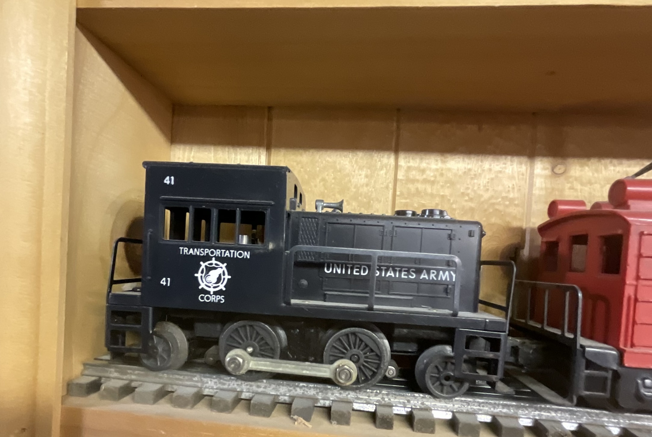 Three Lionel Postwar O-Gauge Motorized Locomotives Numbers 41, 520, and 53