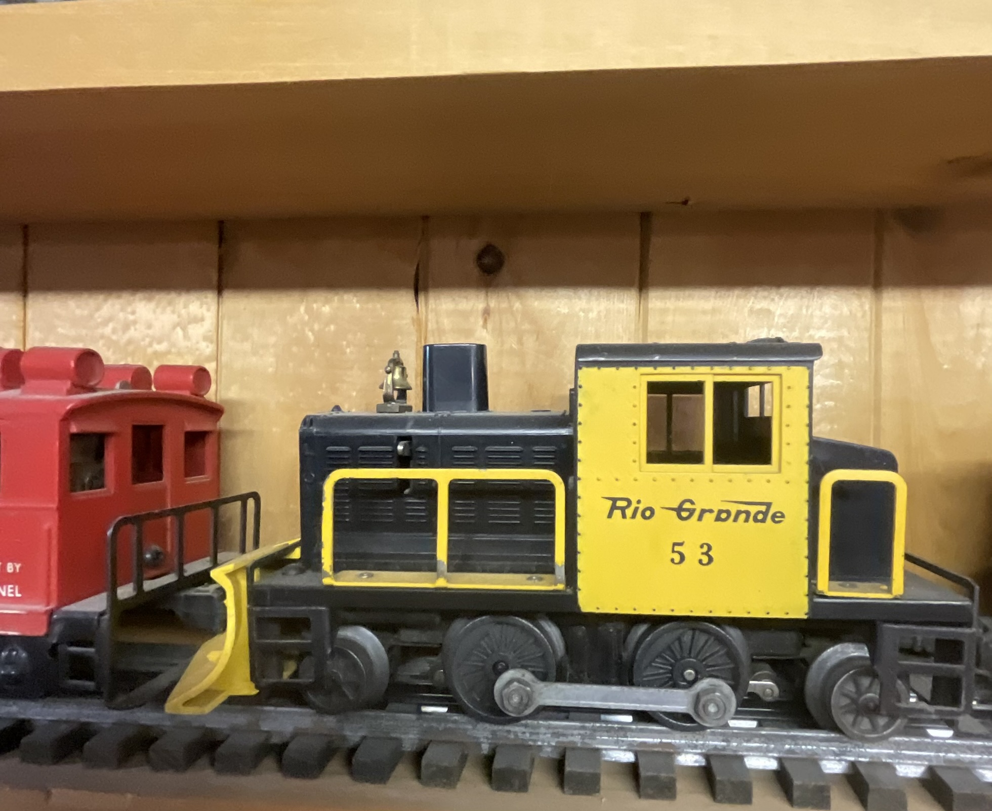 Three Lionel Postwar O-Gauge Motorized Locomotives Numbers 41, 520, and 53