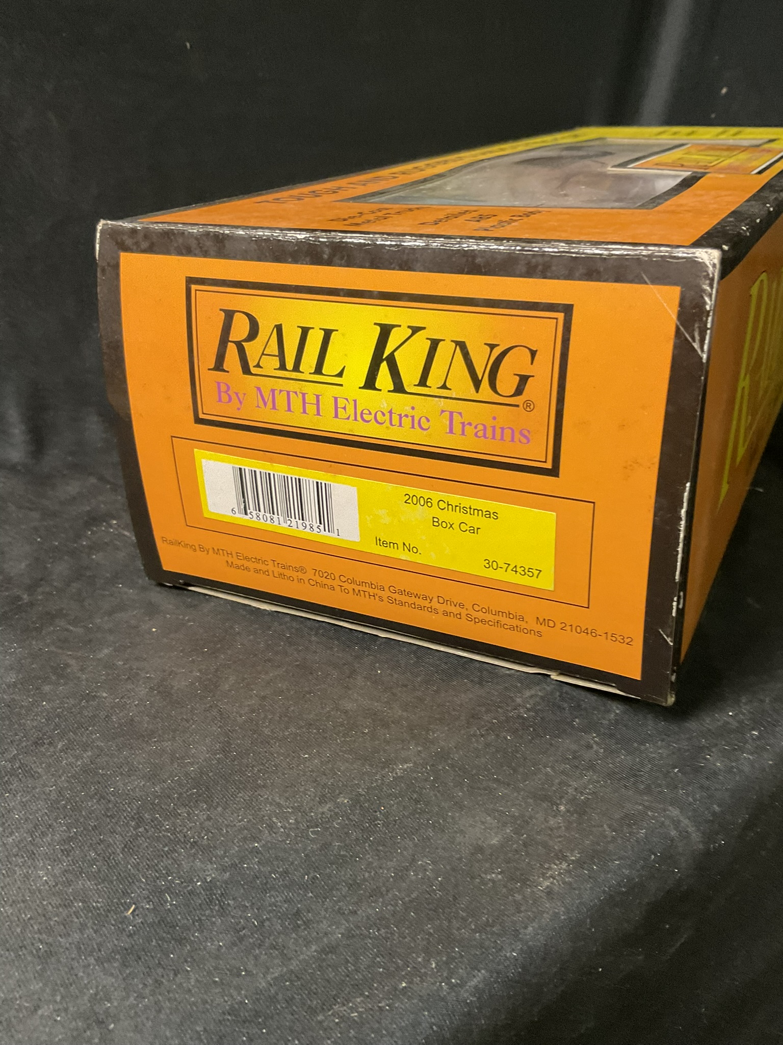 MTH Rail King 30-74357 2006 Christmas Box Car