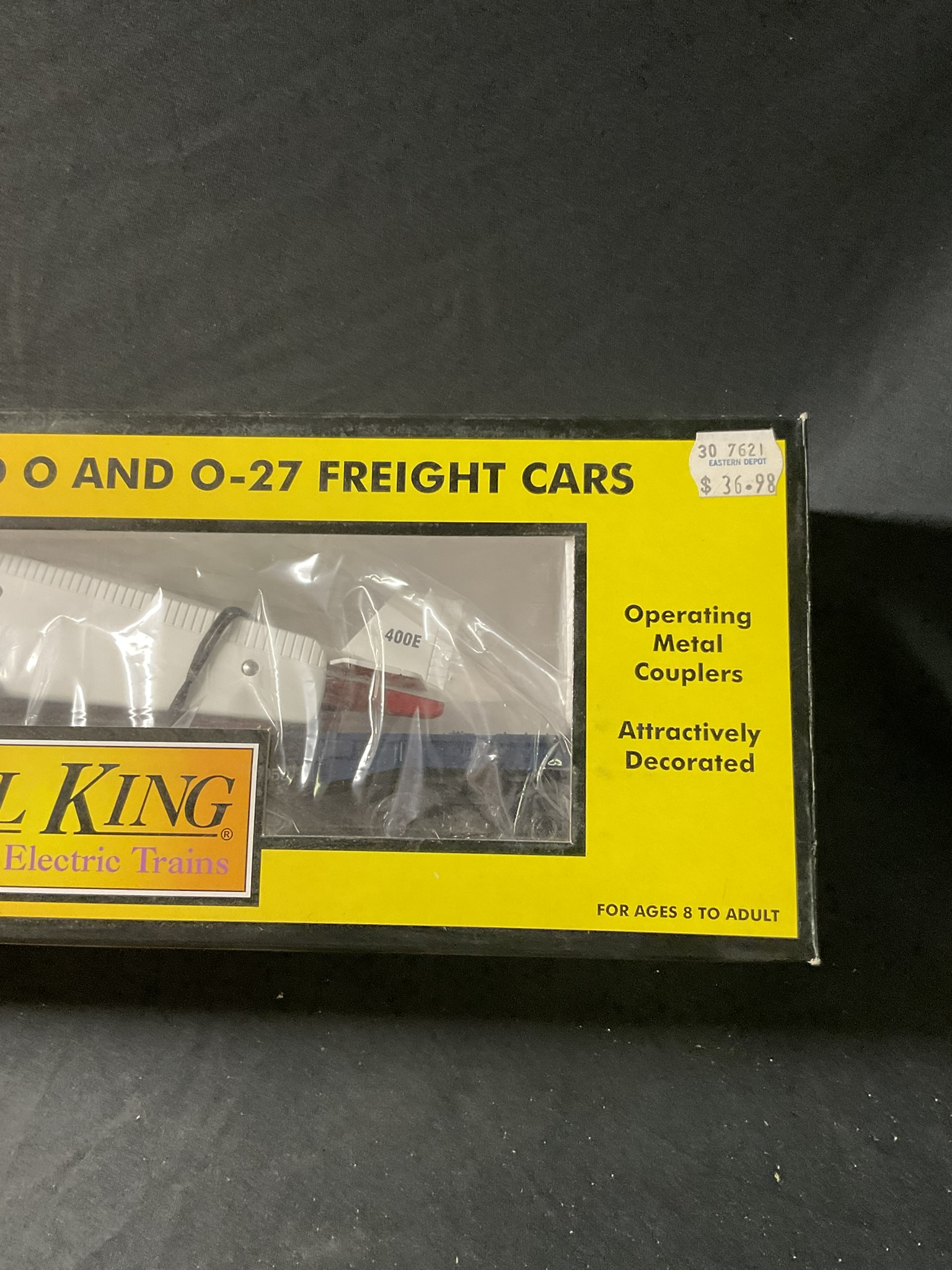 MTH RailKing O-Gauge MTH Transportation Co. Flat Car with Airplane Load 30-7621