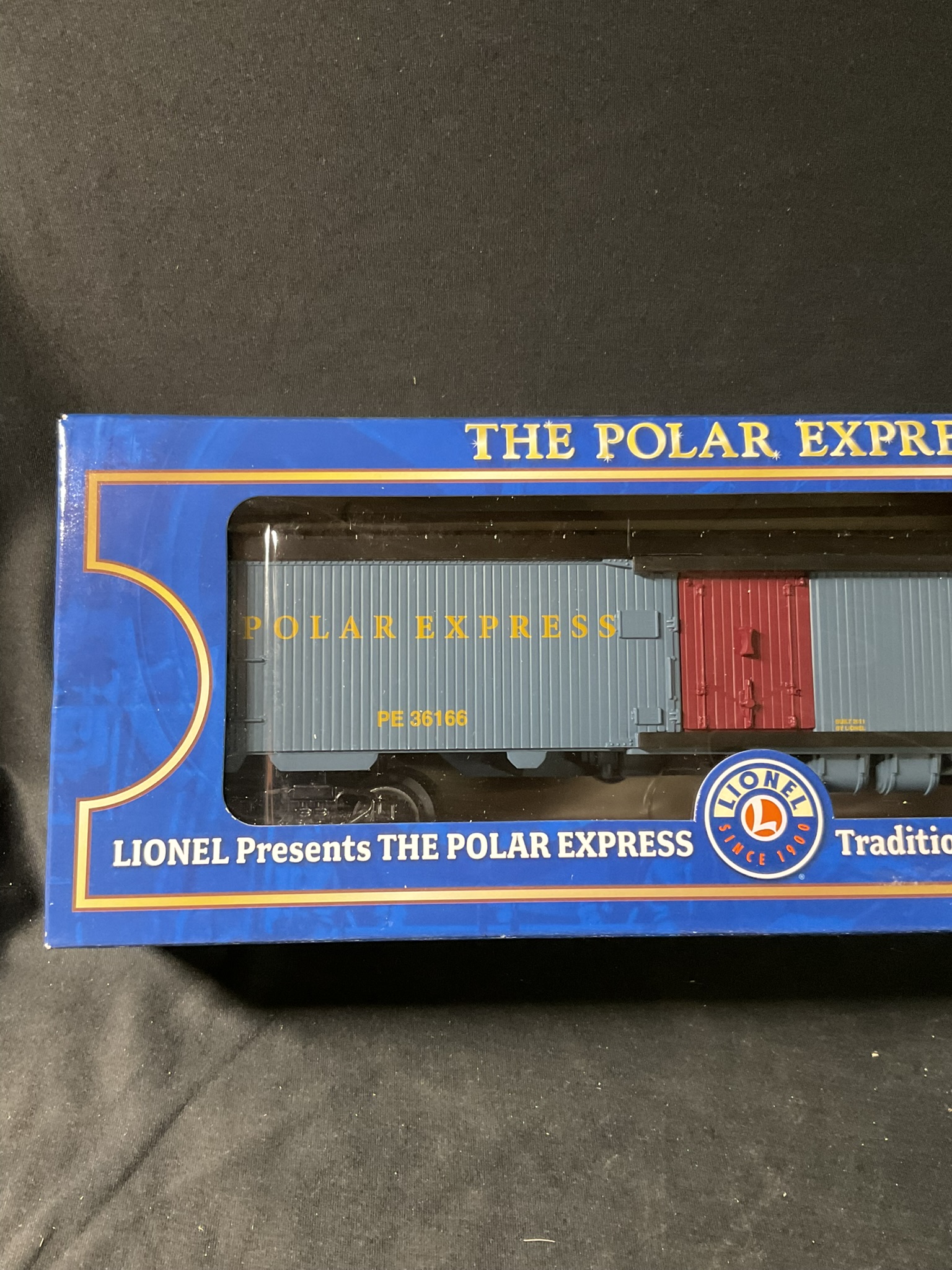 Lionel The Polar Express Wood-Sided Reefer Model 6-36166 in Original Box