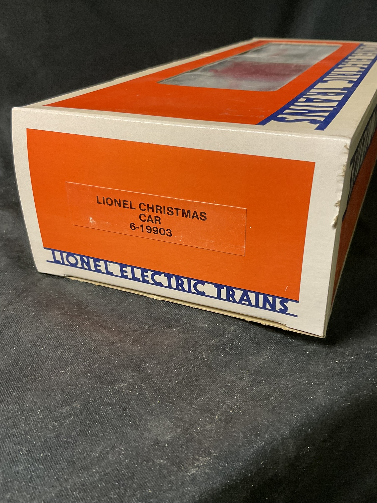 Lionel 6-19903 1987 Christmas Boxcar with Original Box