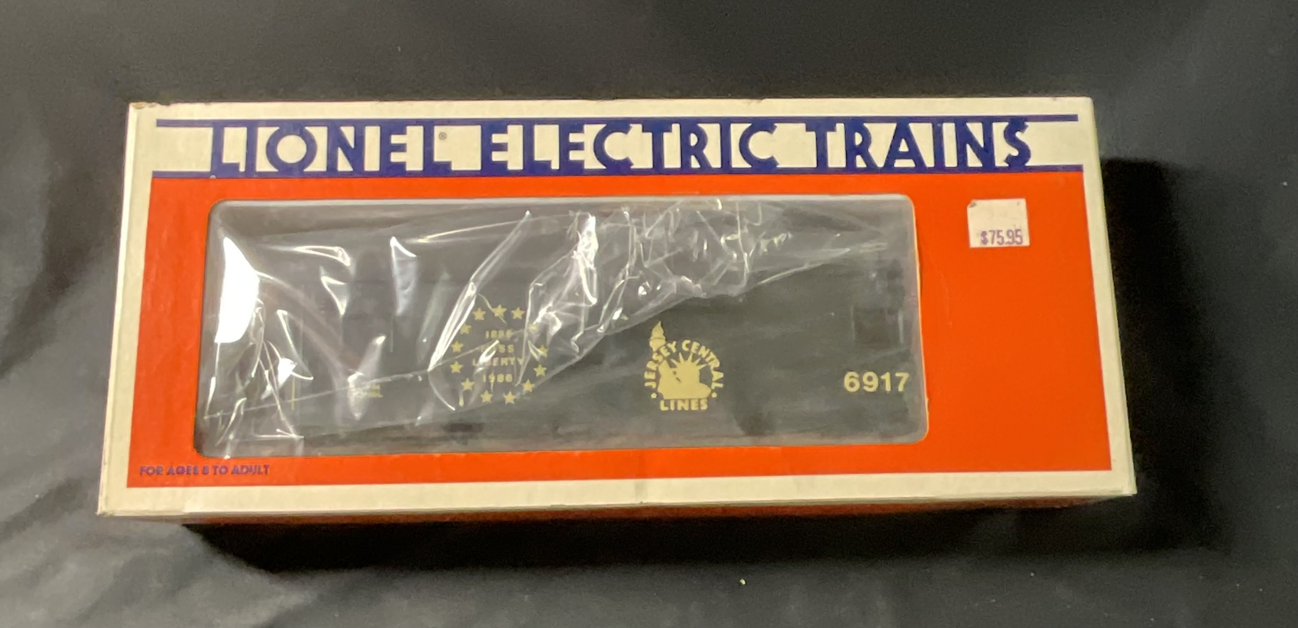 Lionel 6-6917 Jersey Central Extended Vision Caboose in Original Box